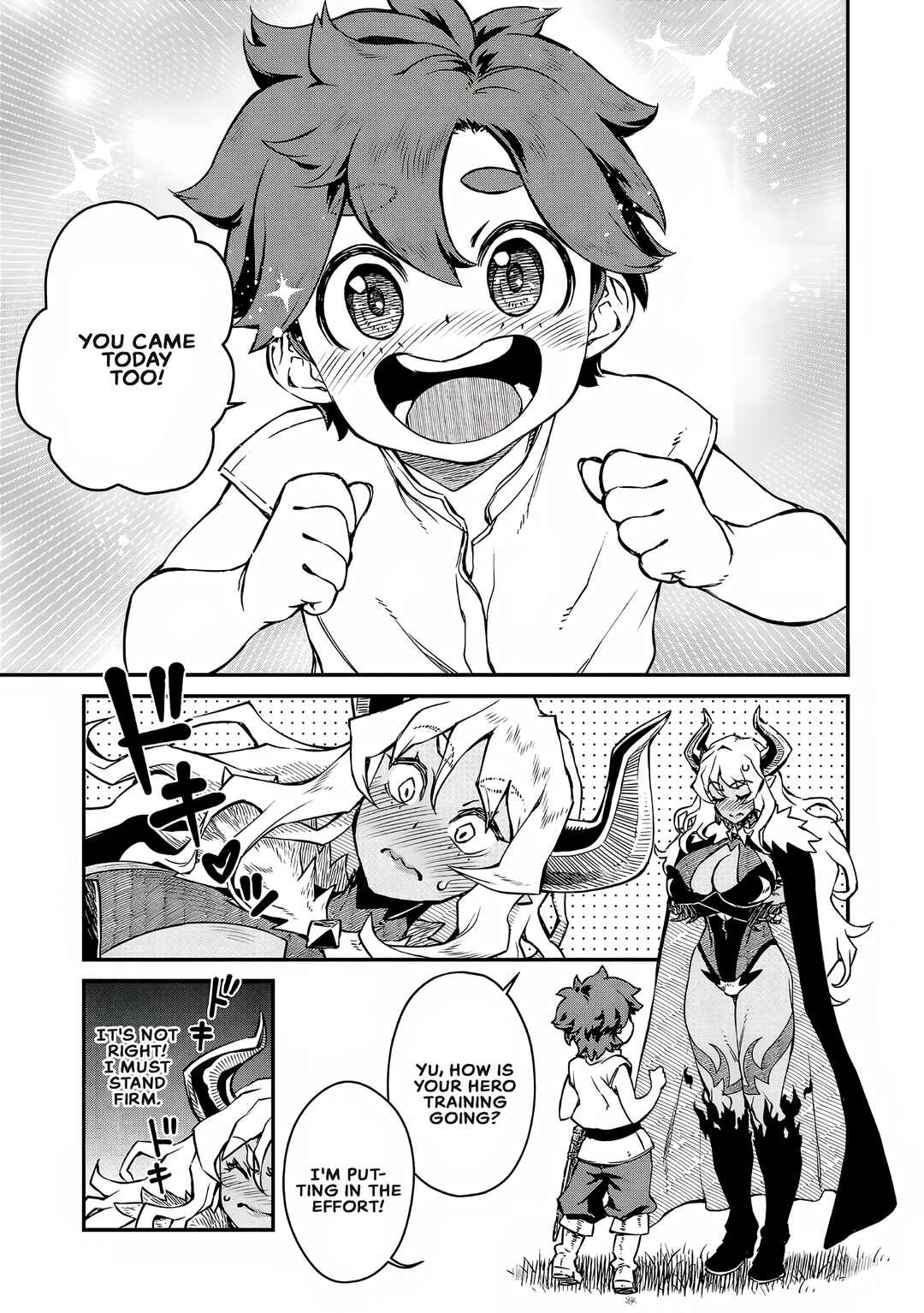 Onnamaou-sama wa Yuusha-kun o Taosenai. Chapter 1 - Page 3