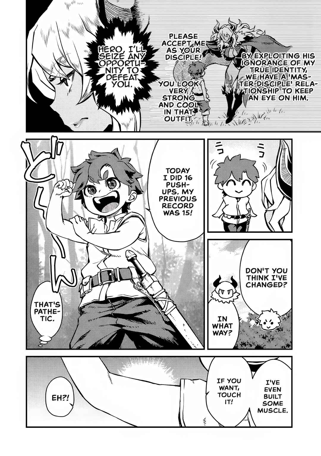 Onnamaou-sama wa Yuusha-kun o Taosenai. Chapter 1 - Page 4