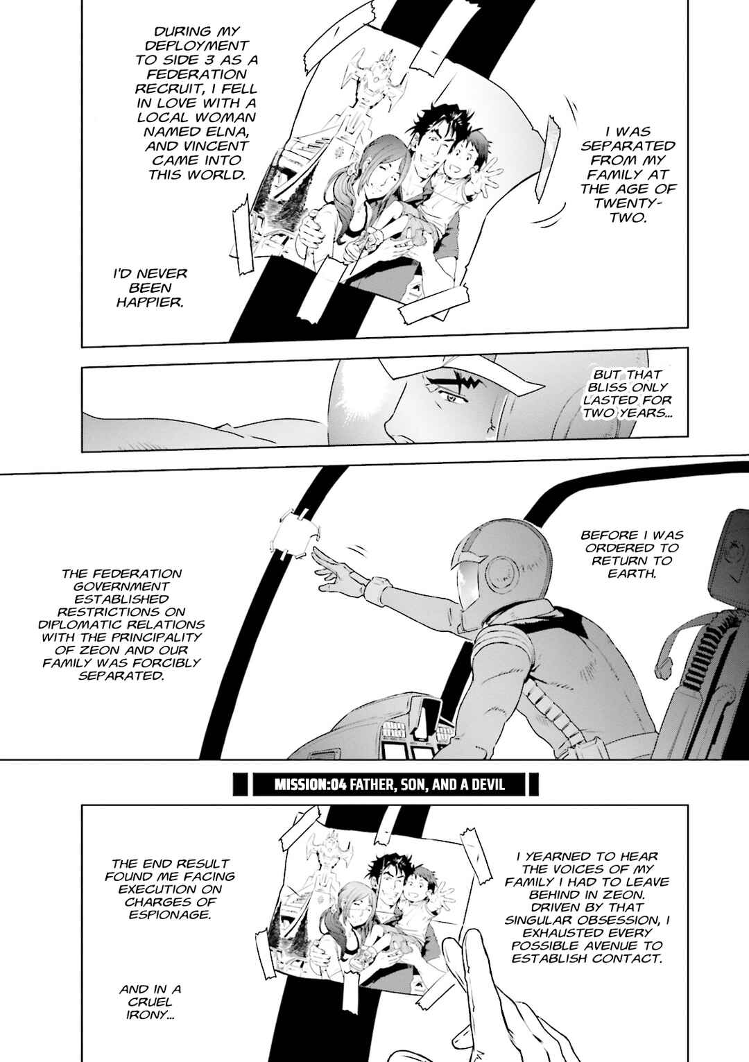 Mobile Suit Gundam Side Story - Missing Link Chapter 4 - Page 1