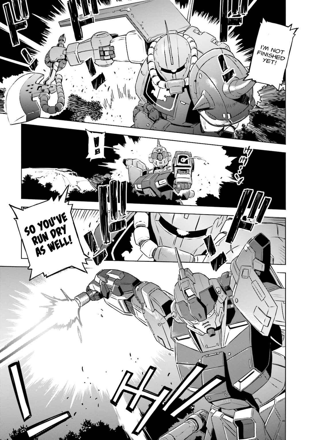 Mobile Suit Gundam Side Story - Missing Link Chapter 4 - Page 13