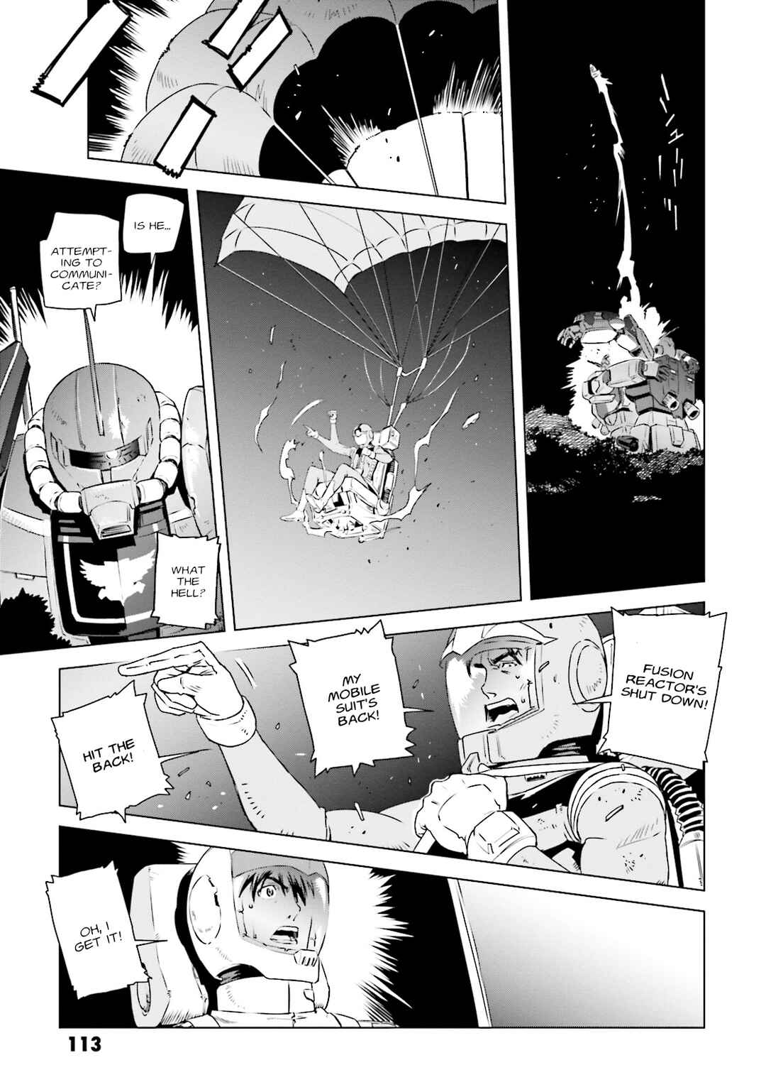 Mobile Suit Gundam Side Story - Missing Link Chapter 4 - Page 21