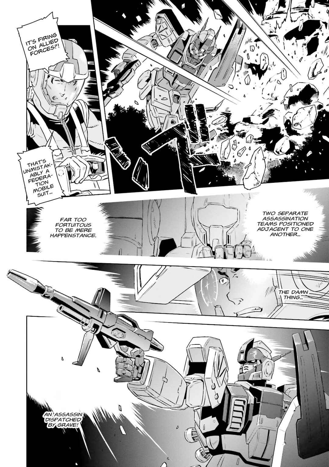 Mobile Suit Gundam Side Story - Missing Link Chapter 4 - Page 6