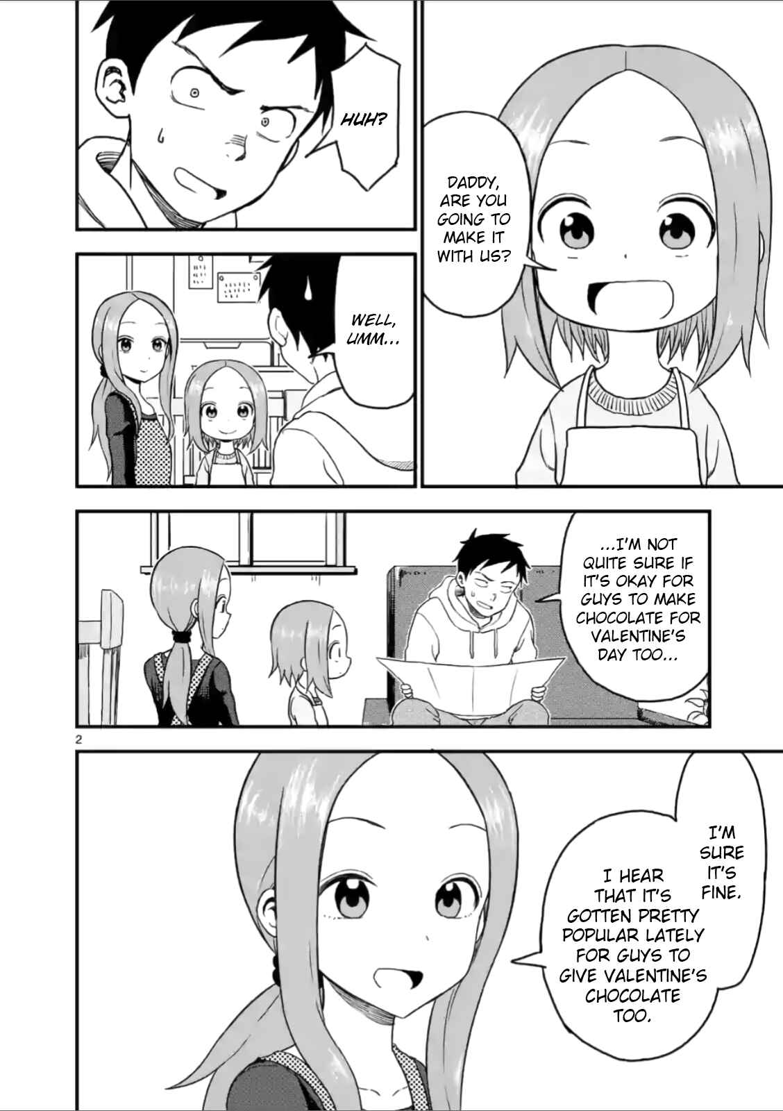 Karakai Jouzu no (Moto) Takagi-san Chapter 29 - Page 2