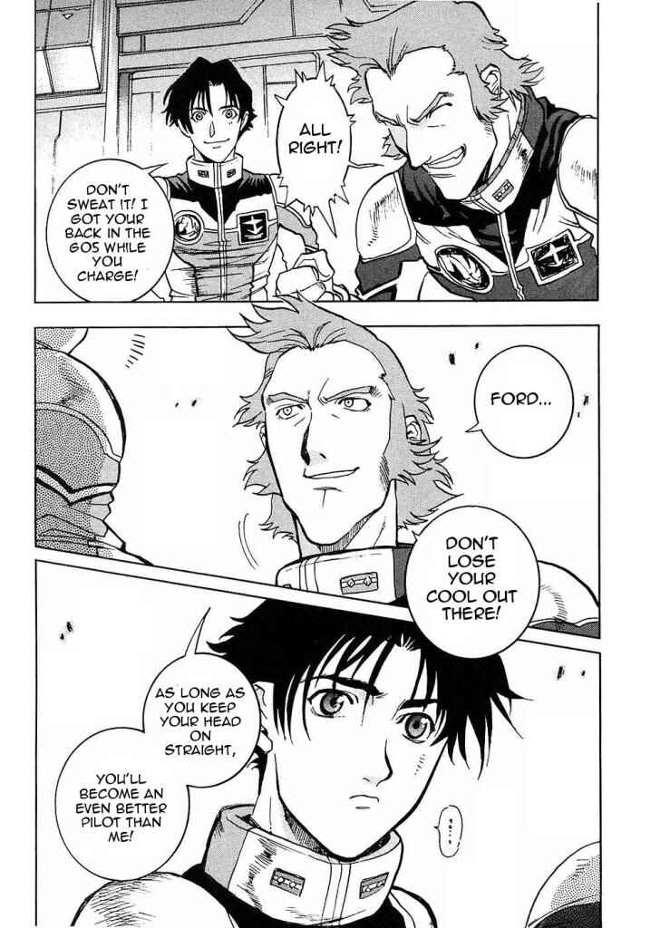 Mobile Suit Gundam Gaiden REBELLION: Space, at the End of a Flash... Chapter 9 - Page 18