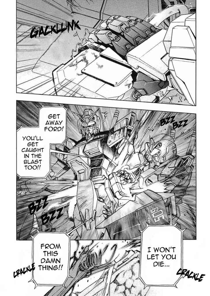 Mobile Suit Gundam Gaiden REBELLION: Space, at the End of a Flash... Chapter 9 - Page 34