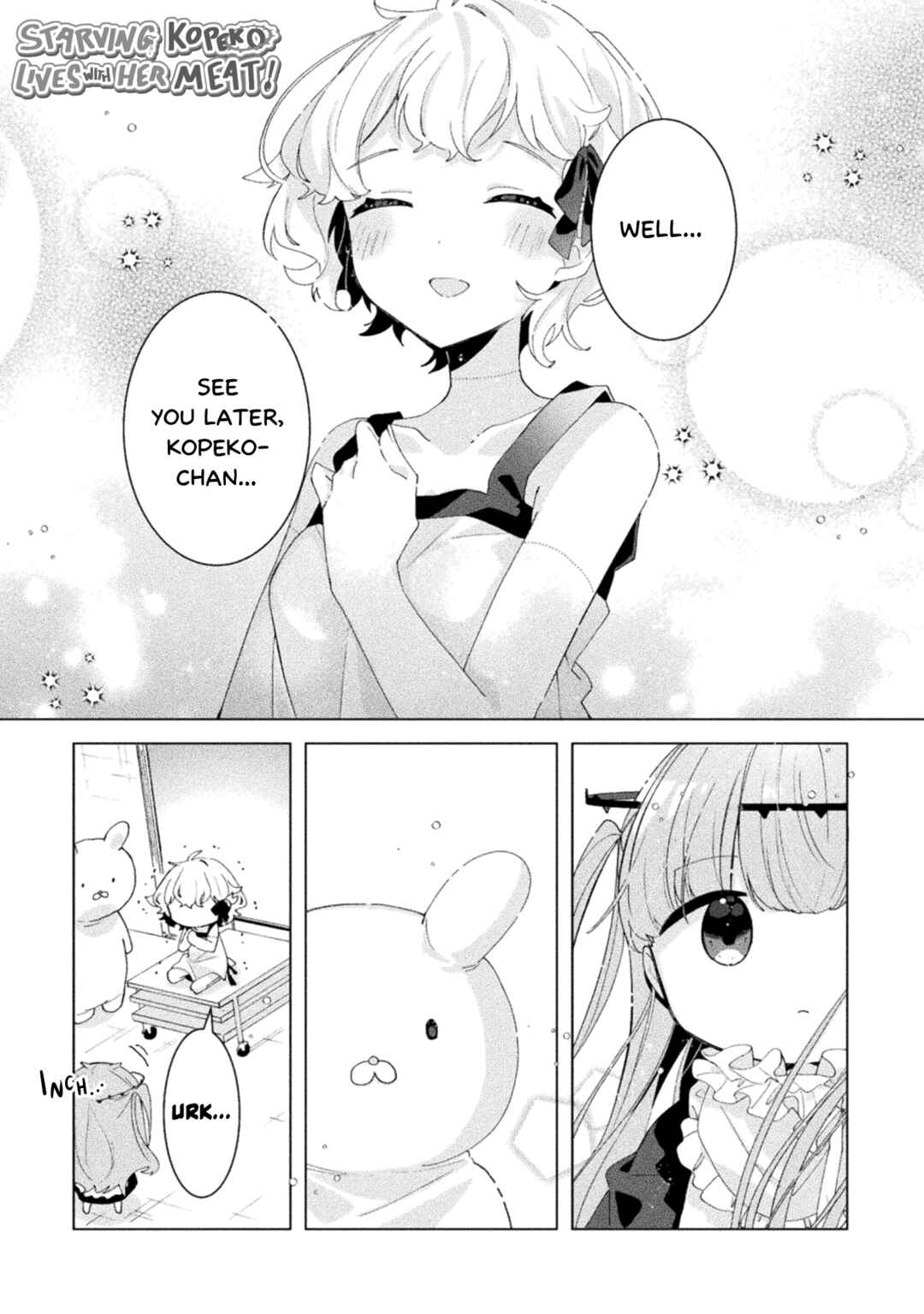 Harapeko Kopeko wa Niku to Sumu! Chapter 4 - Page 1