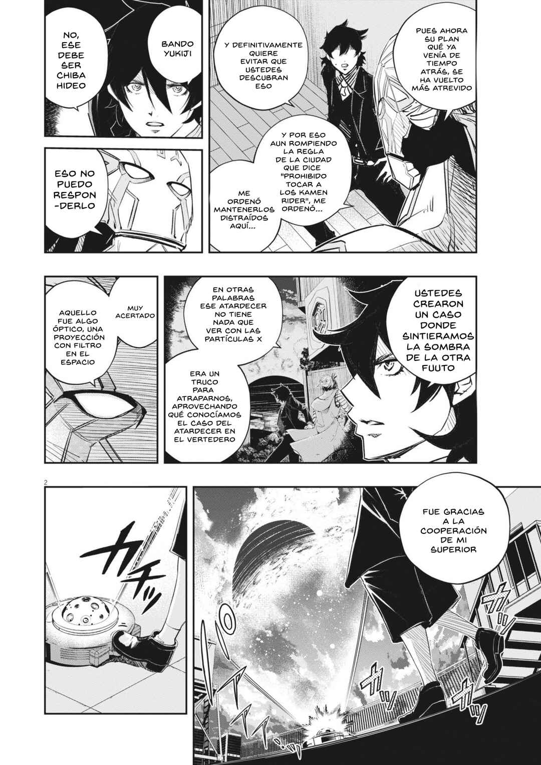 Kamen Rider W - Futo PI Chapter 156 - Page 3