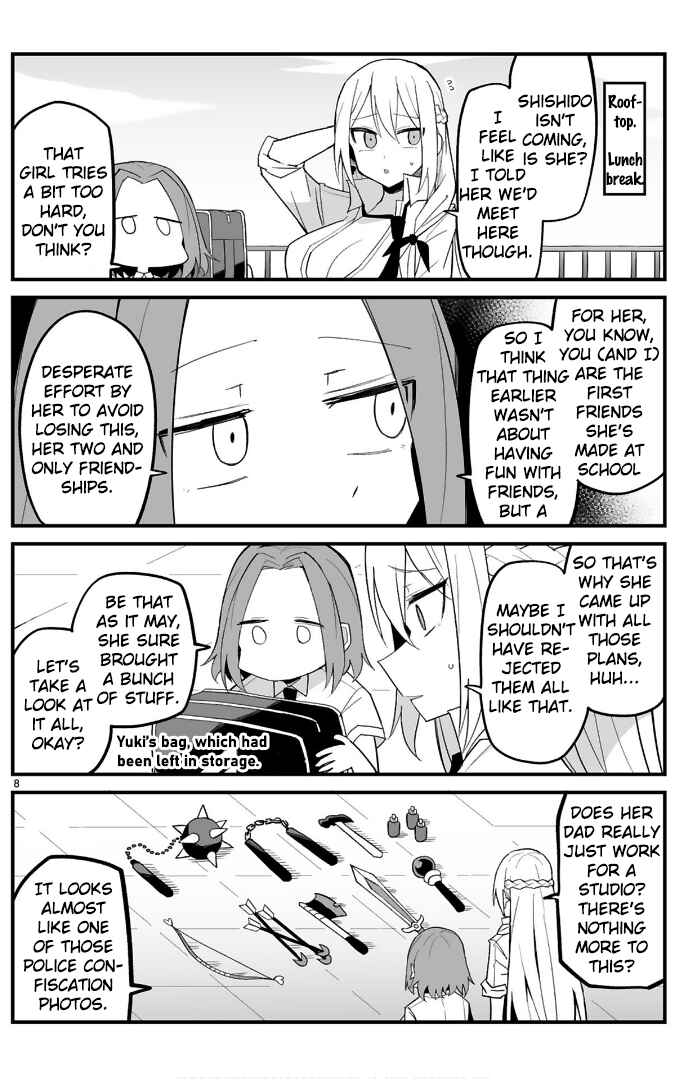 Iinchou Desu ga Furyou ni Naru Hodo Koi Shitemasu! Chapter 8 - Page 8