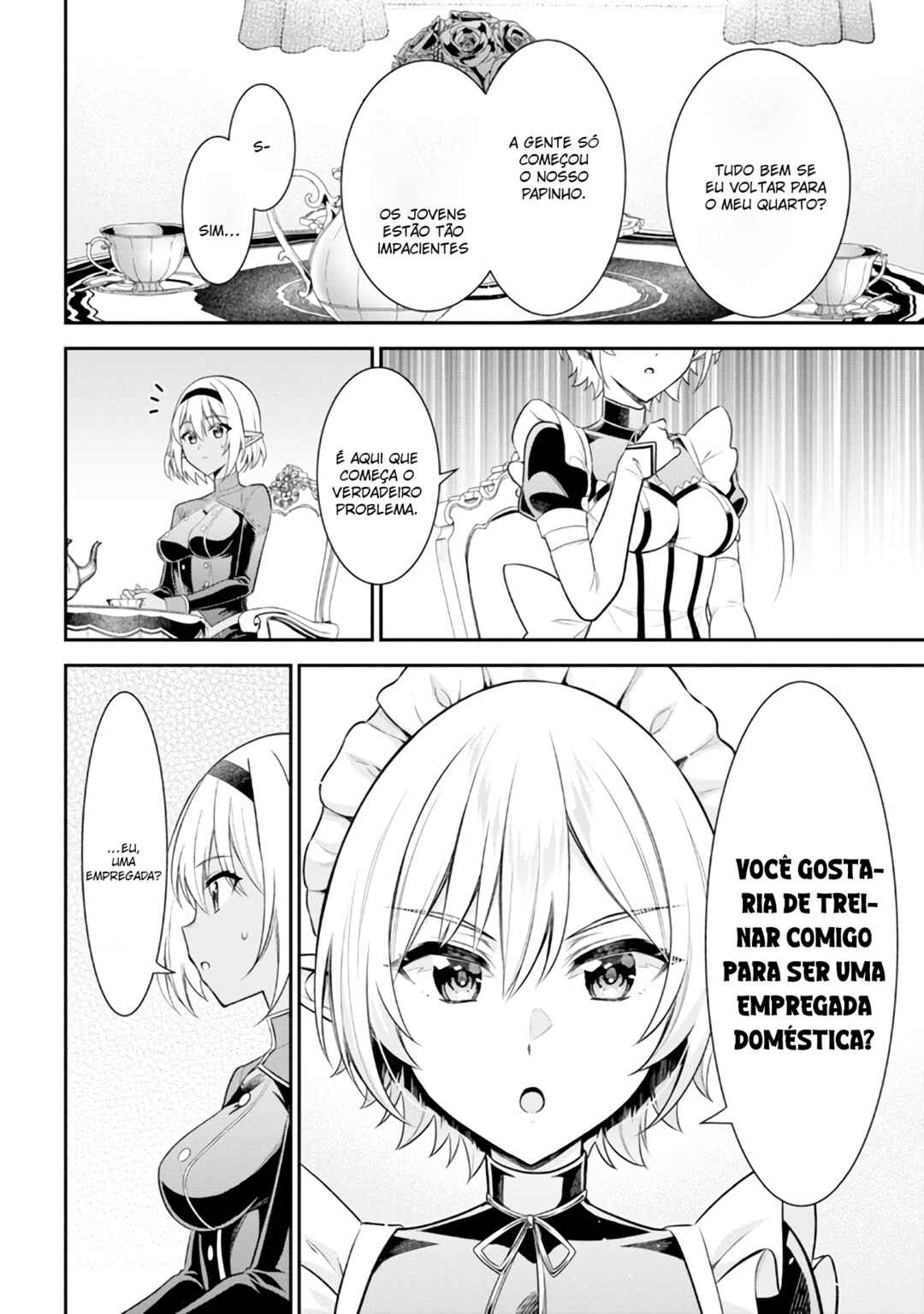 Kuro no Senki II - Isekai Teni Shita Boku ga Saikyou na no wa Bed no Ue dake no You desu Chapter 6.1 - Page 10