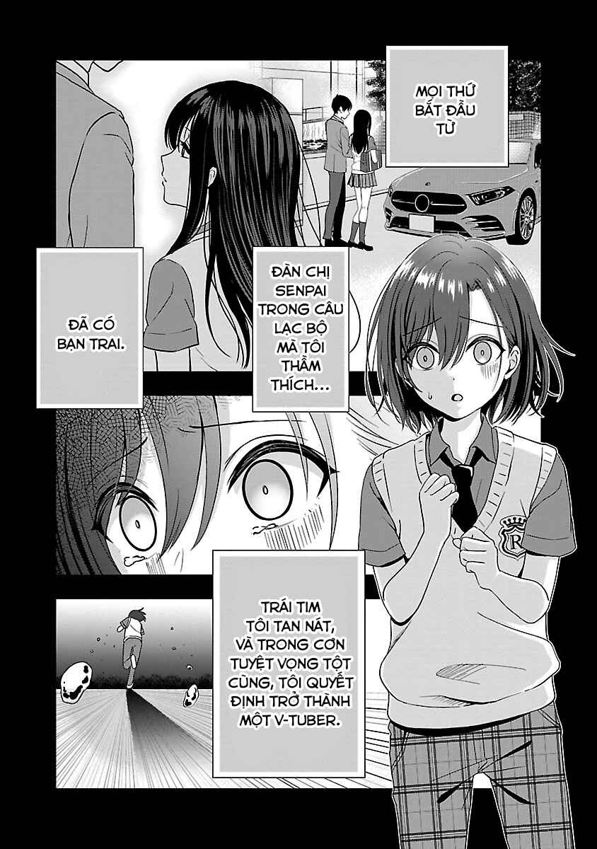 Shitsurenshita node Vtuber Hajimetara Toshiue no Onee-san ni Motemashita Chapter 1 - Page 3