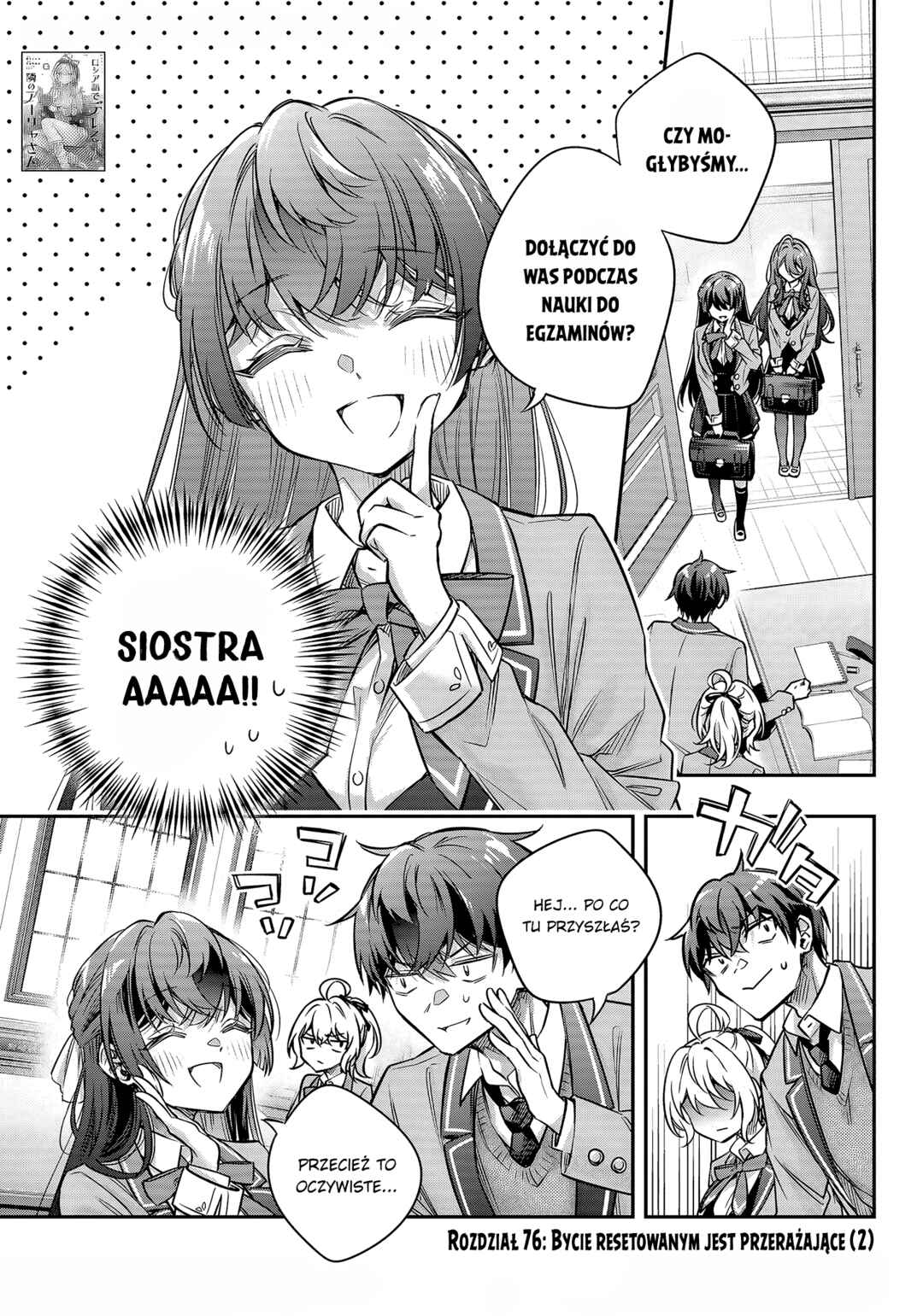 Tokidoki Bosotto Russia-go de Dereru Tonari no Alya-san Chapter 76 - Page 1