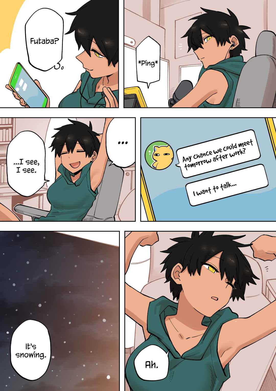 Senpai ga Uzai Kouhai no Hanashi Chapter 204 - Page 1