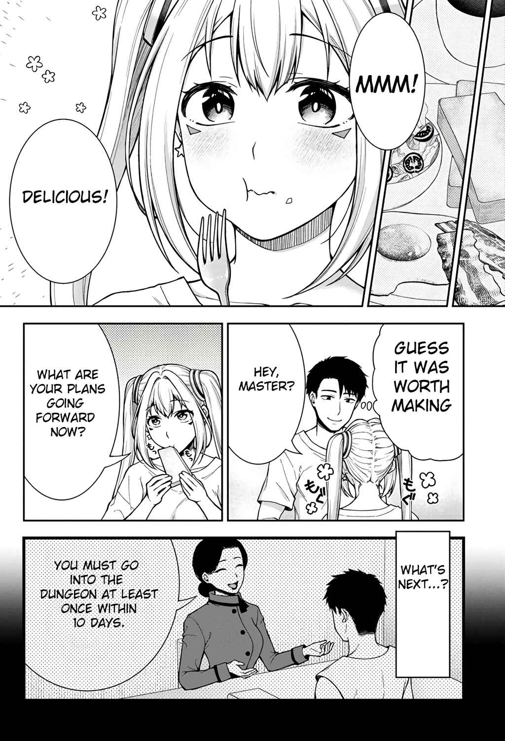 Tenshi o Ikasete Item Get!! Ikigacha de Dungeon Kouryaku! Chapter 2 - Page 12