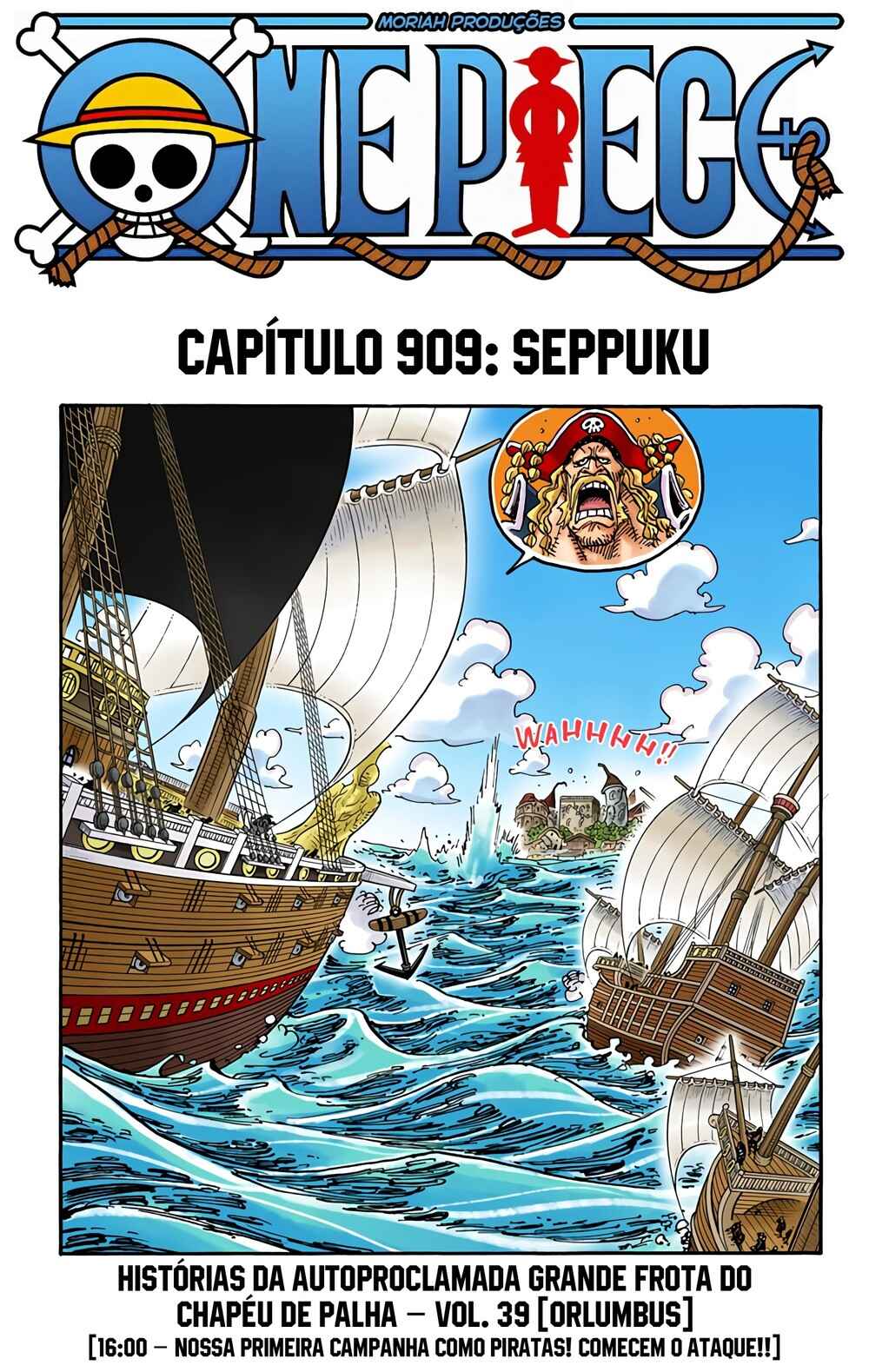 One Piece (Official Colored) Chapter 909 - Page 2