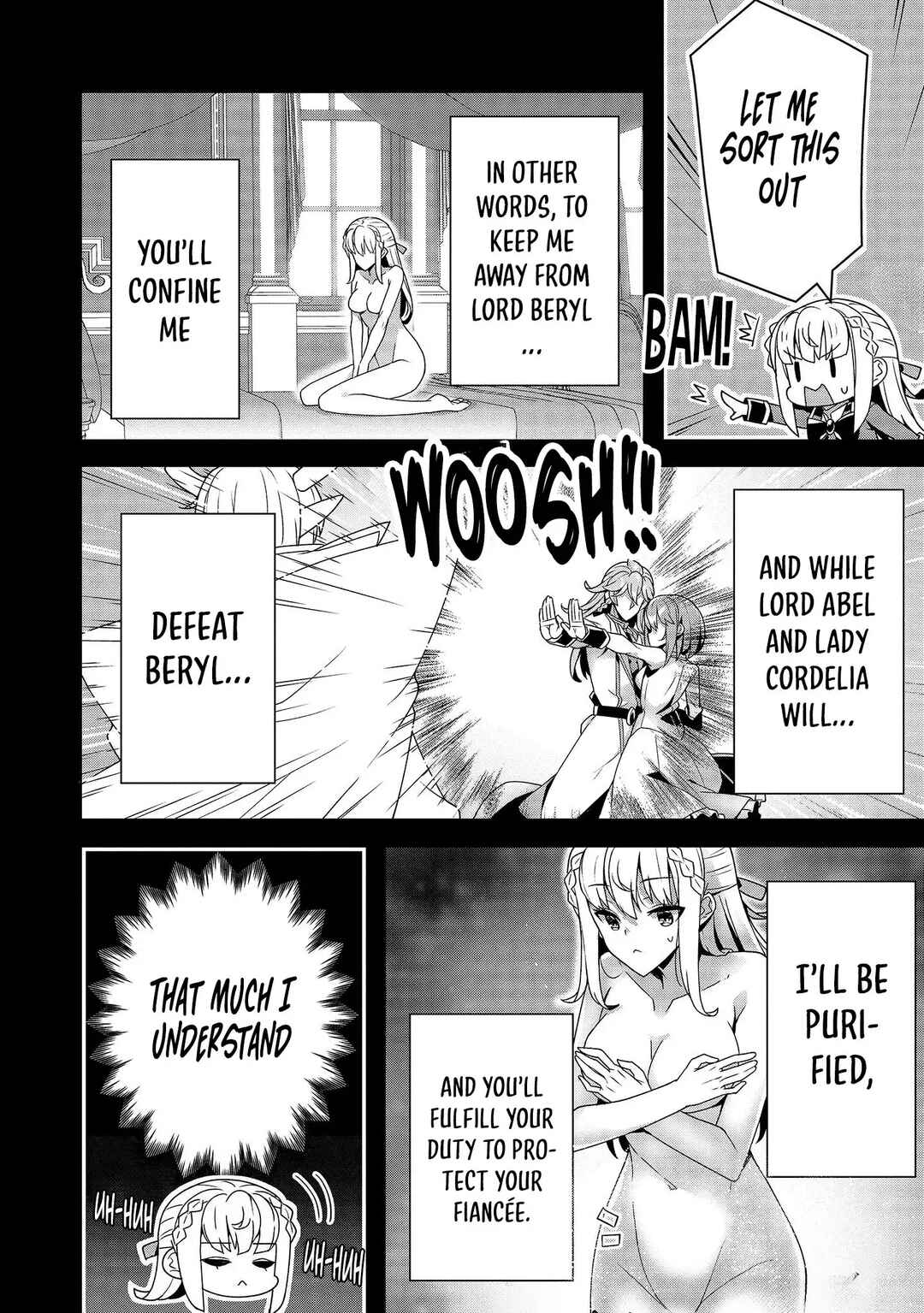 Oiroke Event no Ousa ni Teihyou no aru Watashi desuga Rival Reijou to shite no Shimei o Hatashimasu Chapter 7 - Page 31