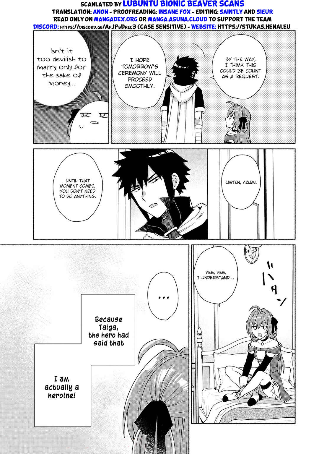 Tensei Shitara Ore ga Heroine de Aitsu ga Yuusha Datta Chapter 28 - Page 11