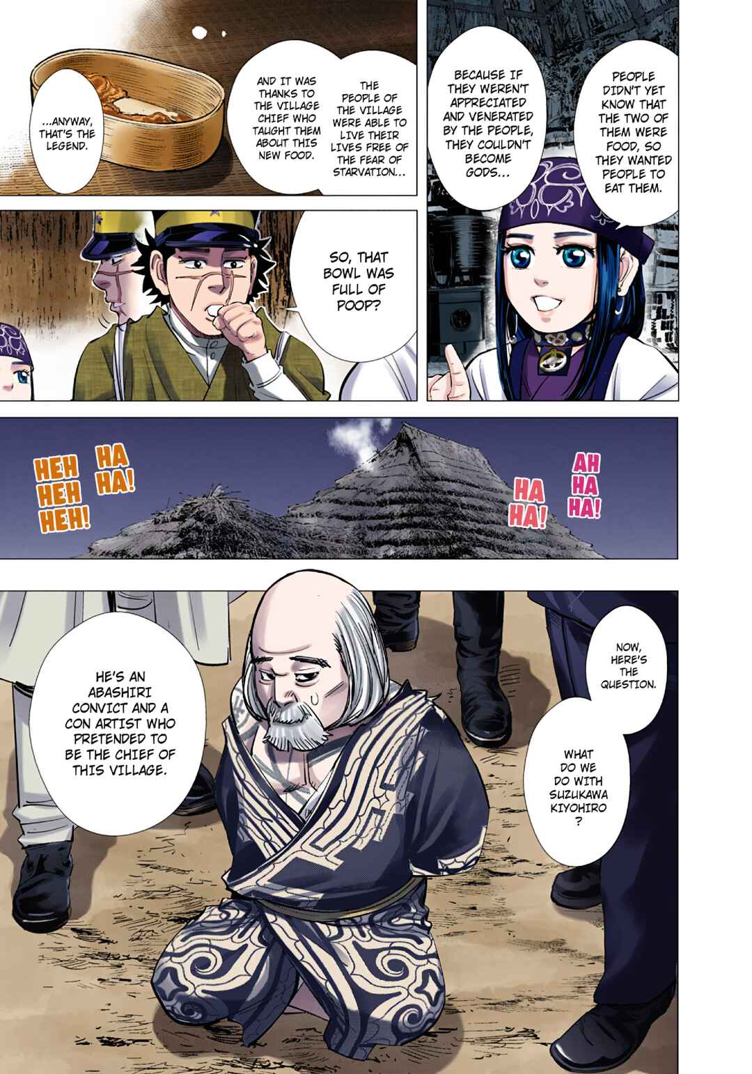 Golden Kamuy (Official Colored) Chapter 91 - Page 17