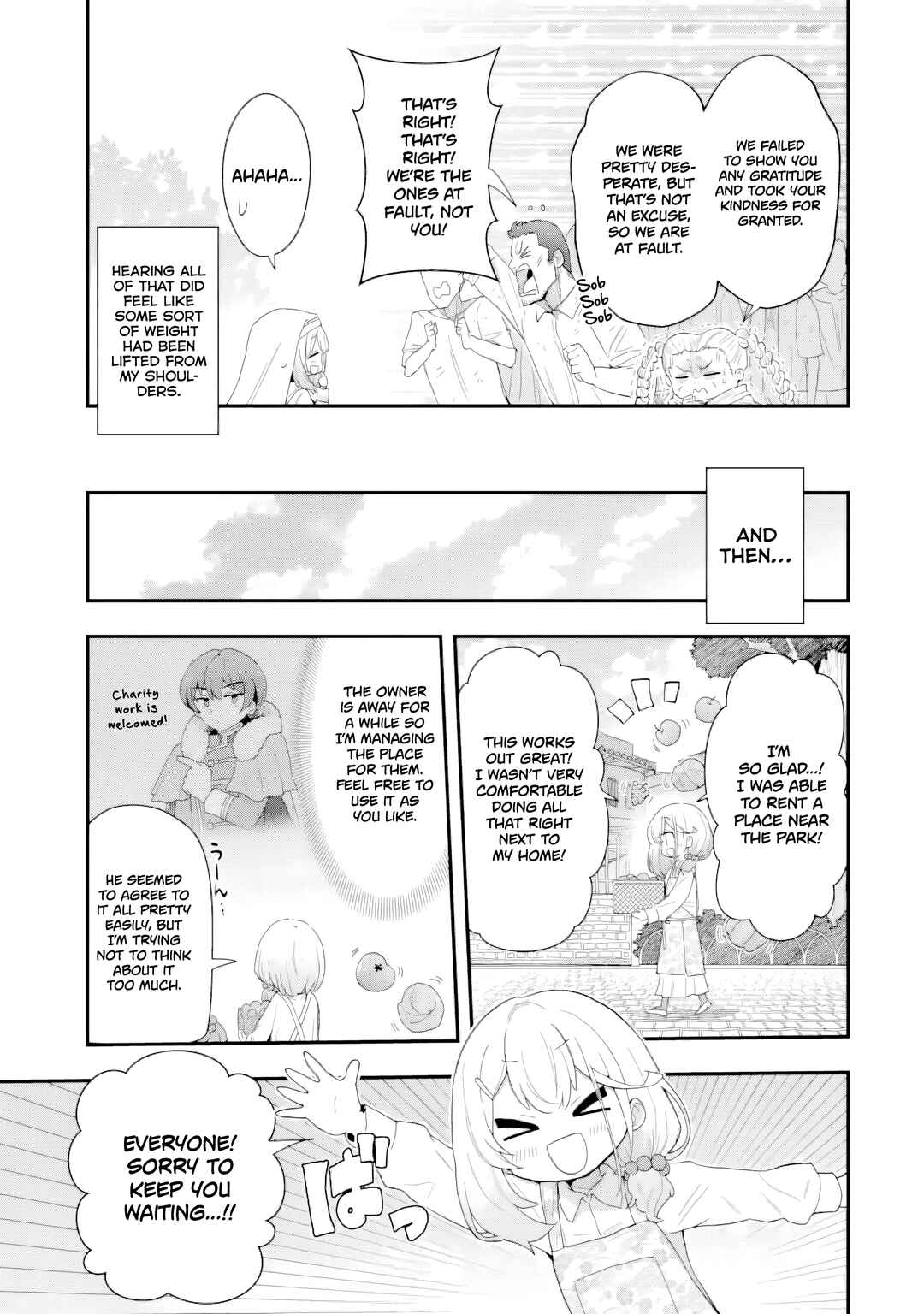 Hai Kouen no Homeless Seijo Chapter 4.5 - Page 7