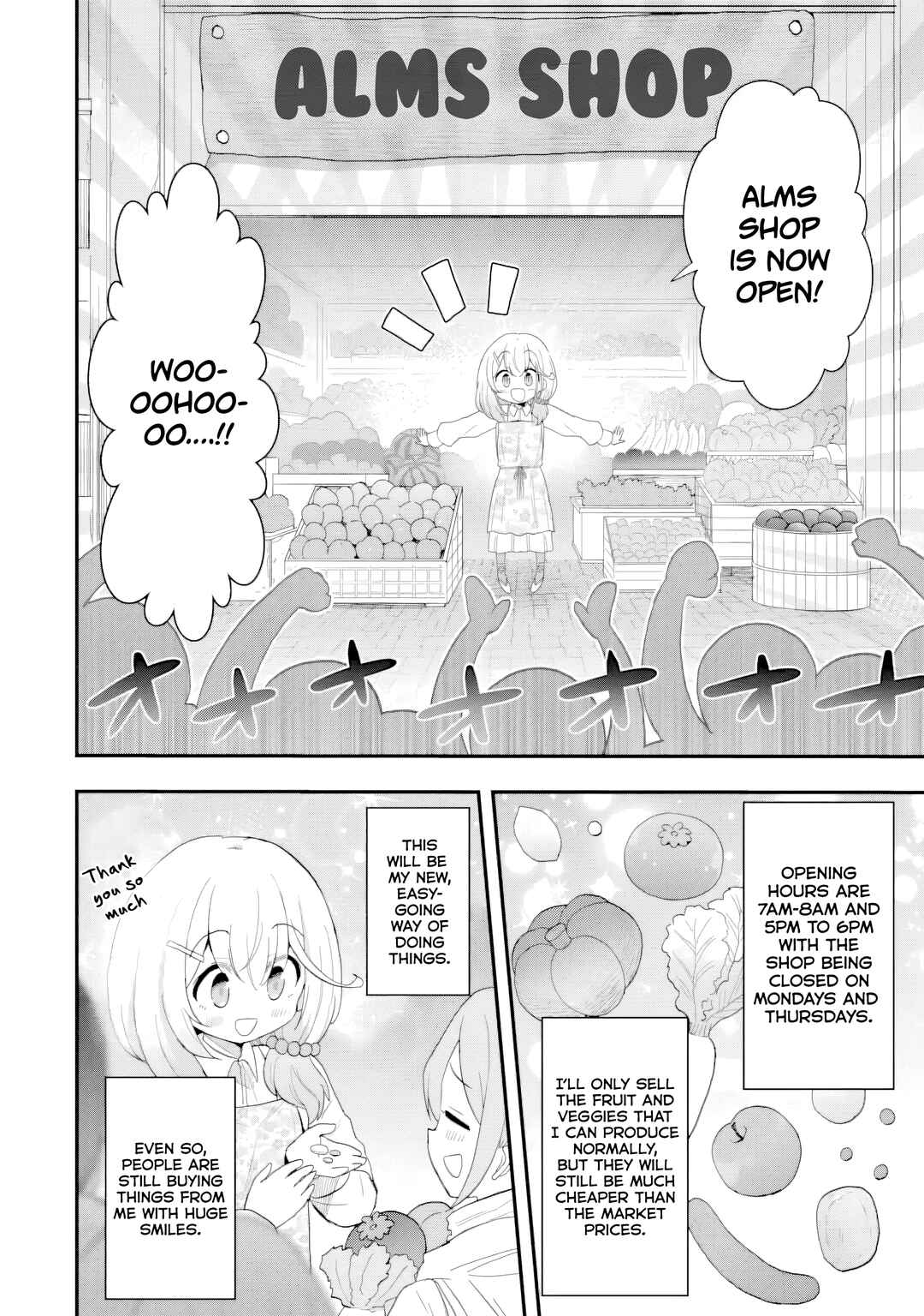 Hai Kouen no Homeless Seijo Chapter 4.5 - Page 8