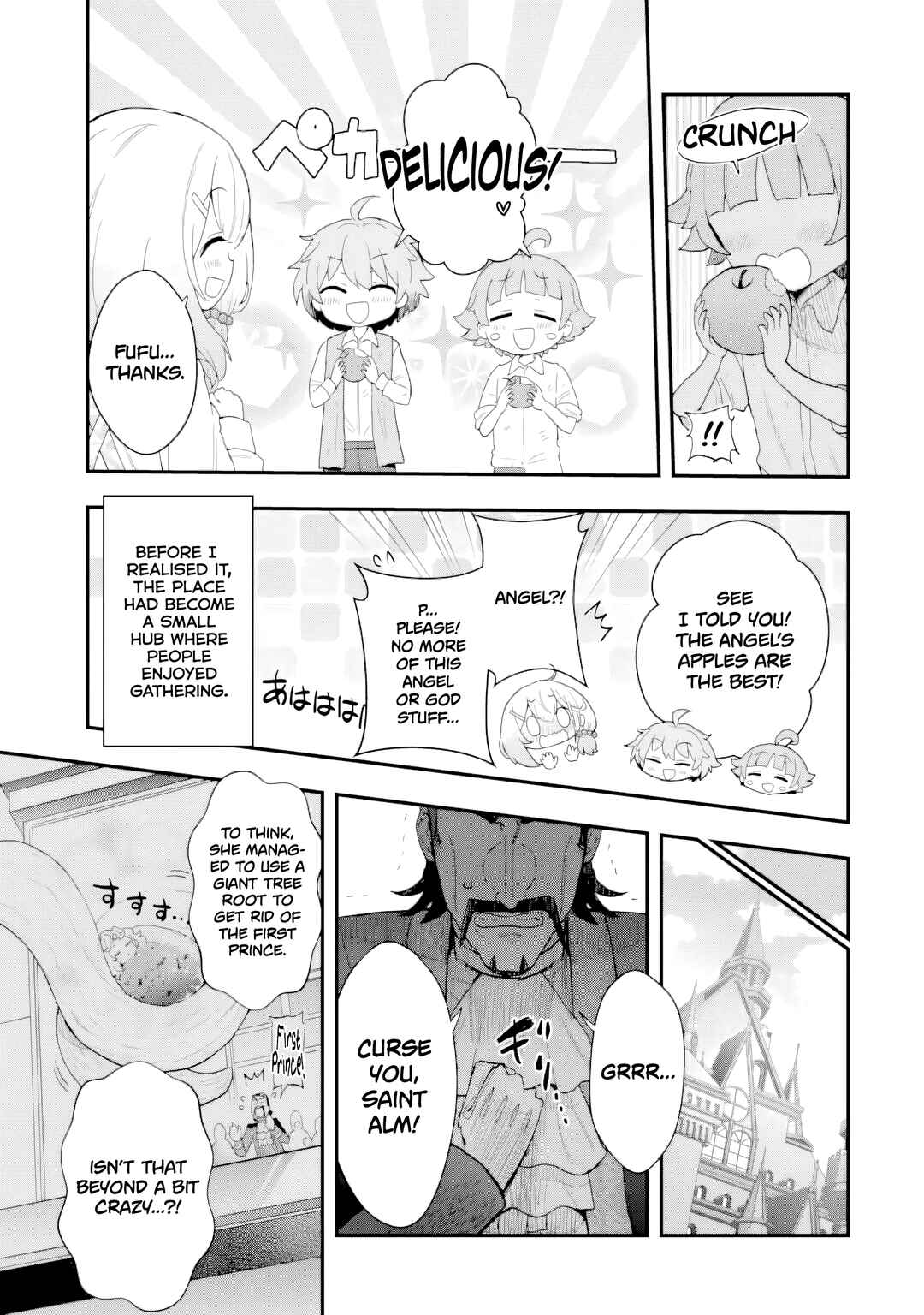 Hai Kouen no Homeless Seijo Chapter 4.5 - Page 9