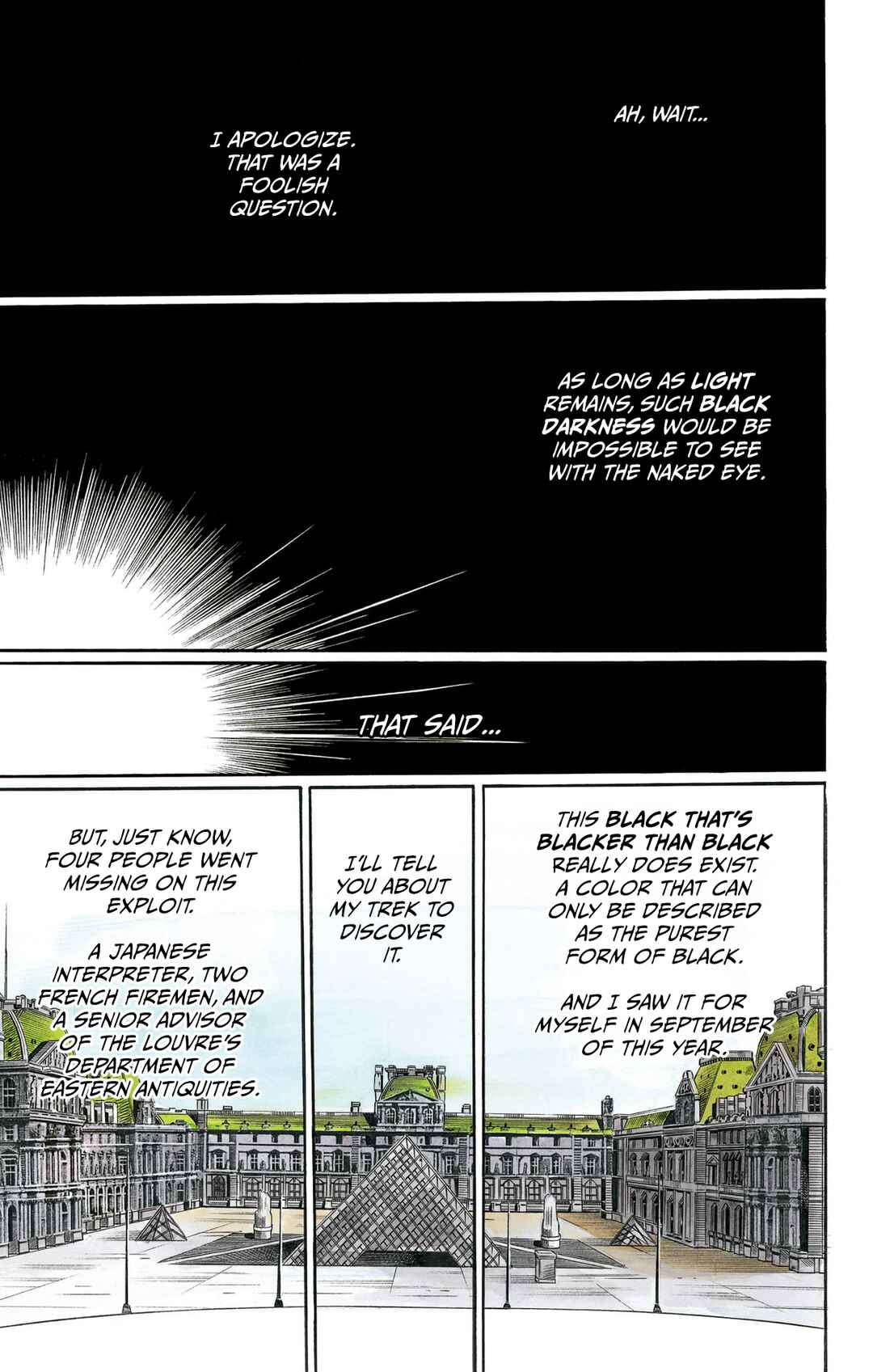 Kishibe Rohan Louvre e Iku Chapter 1.1 - Page 7