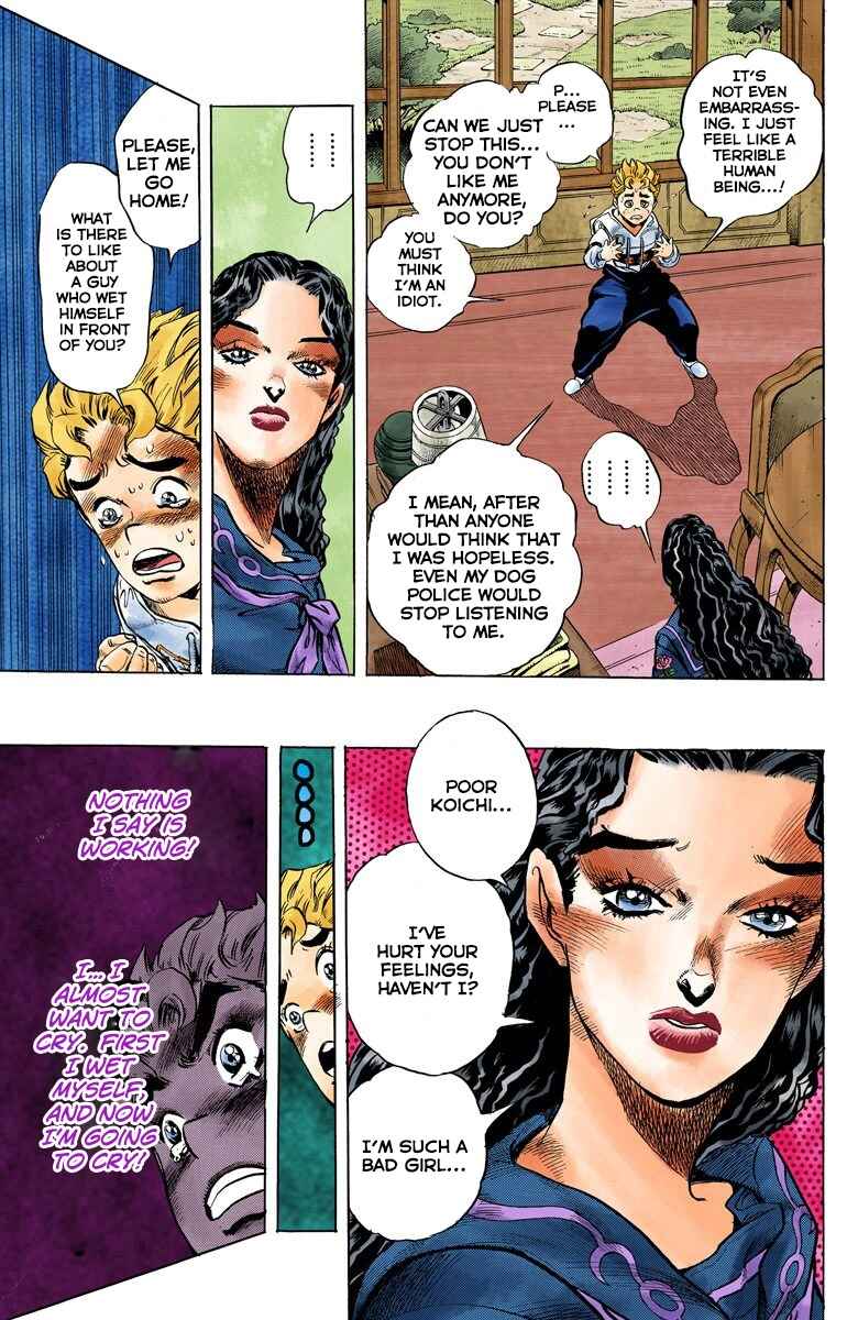 JoJo no Kimyou na Bouken: Part 4 - Diamond wa Kudakenai Color-ban Chapter 33 - Page 4