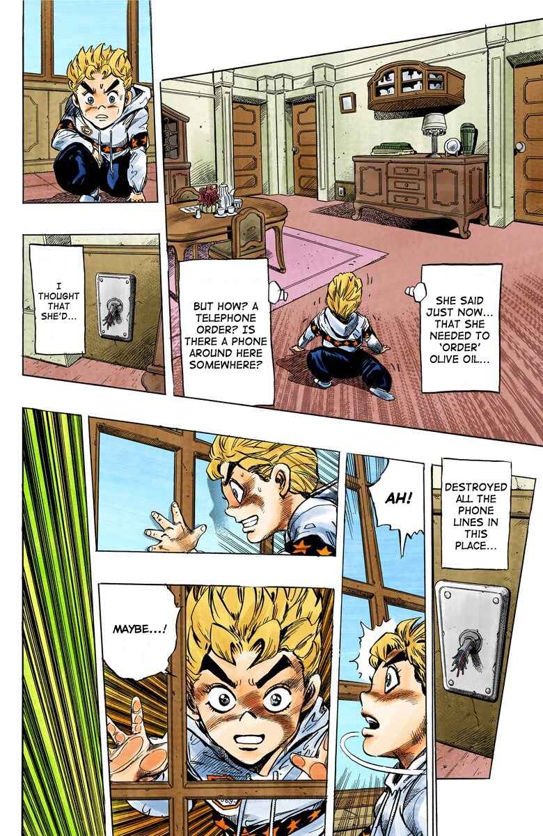 JoJo no Kimyou na Bouken: Part 4 - Diamond wa Kudakenai Color-ban Chapter 33 - Page 9