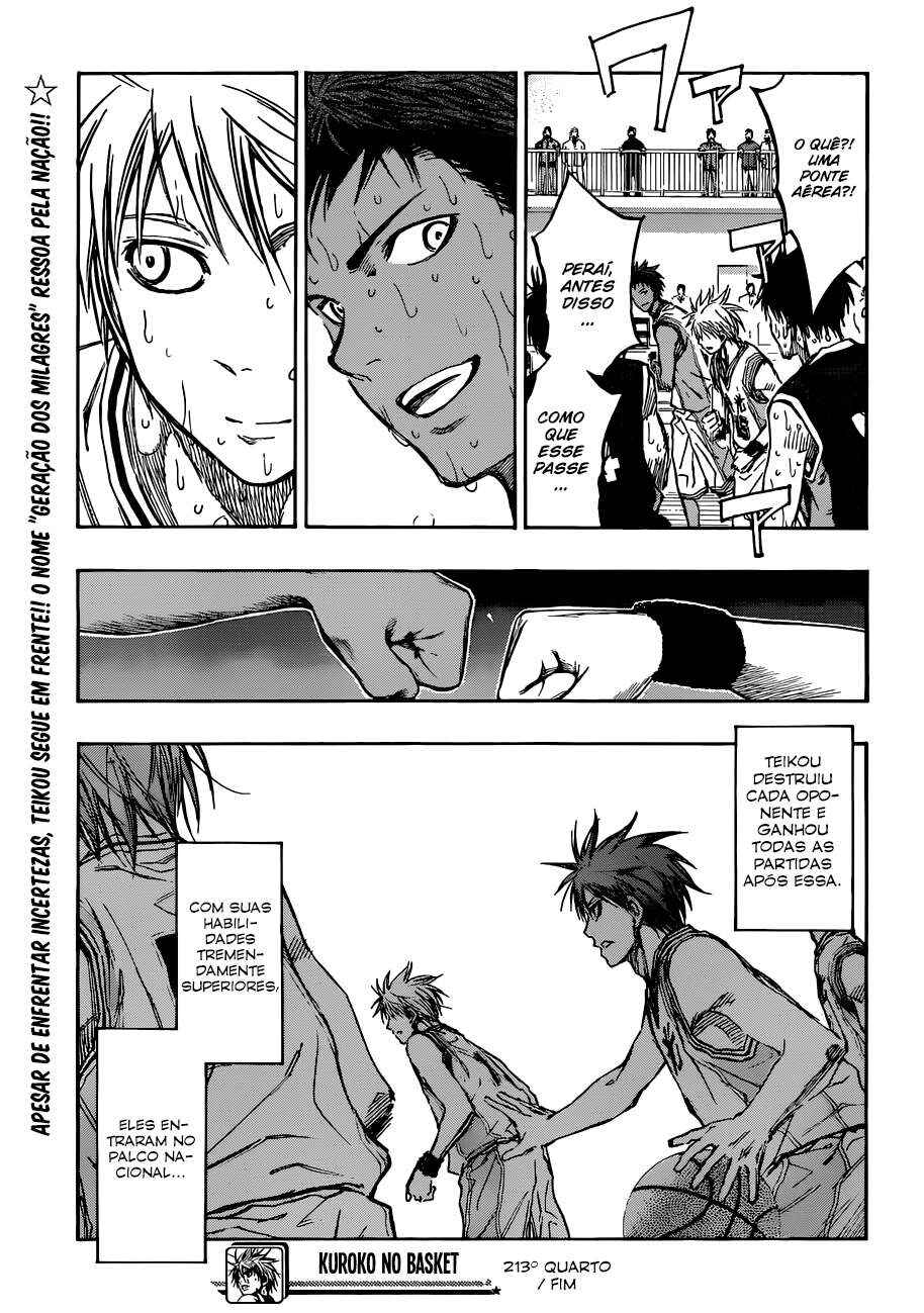 Kuroko's Basketball Chapter 213 - Page 19