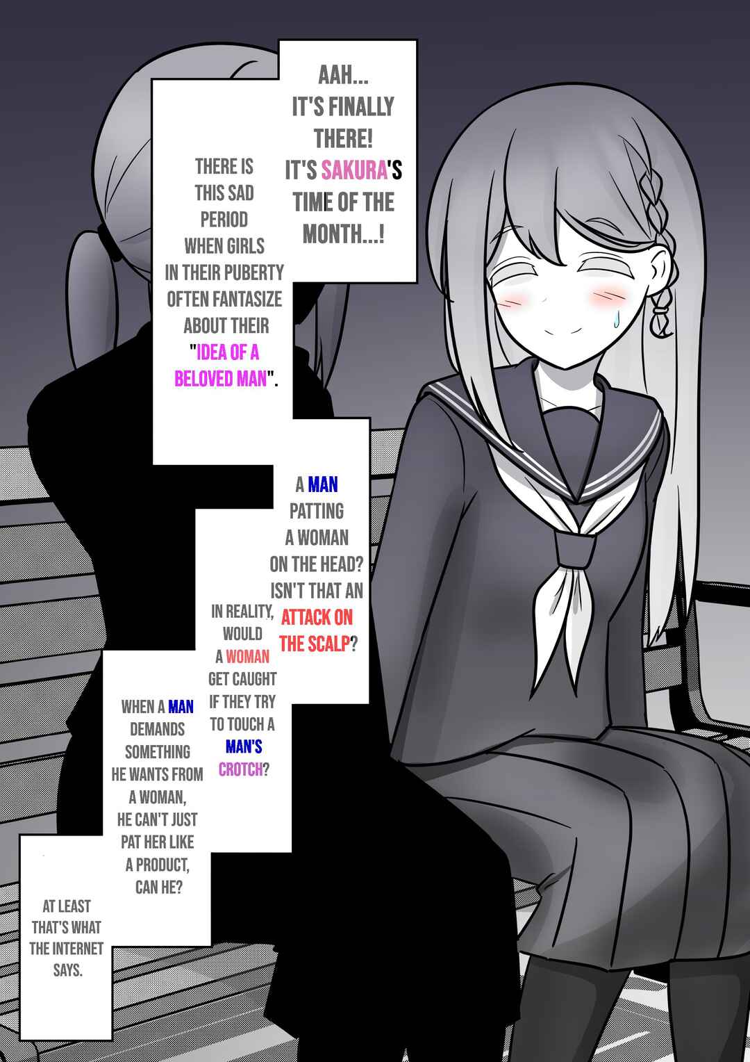 Danjo-hi 1:39 no Heikou Sekai wa Omoi no Hoka Futsuu (Fan Colored) Chapter 135 - Page 10