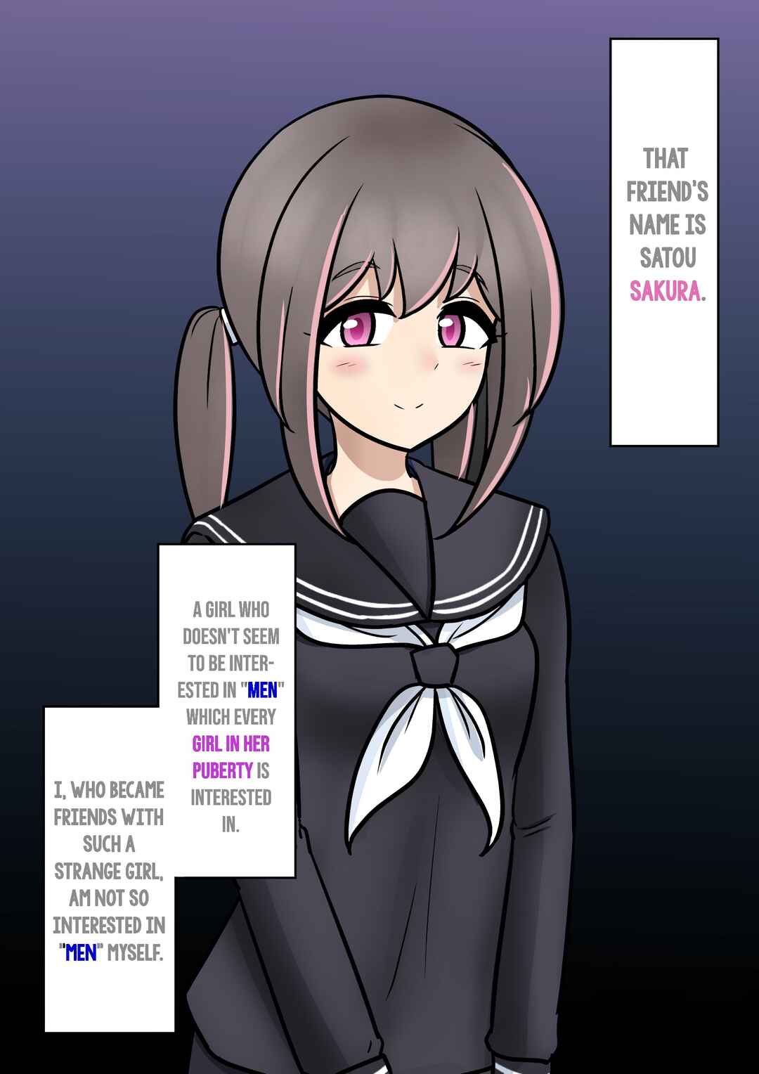 Danjo-hi 1:39 no Heikou Sekai wa Omoi no Hoka Futsuu (Fan Colored) Chapter 135 - Page 2