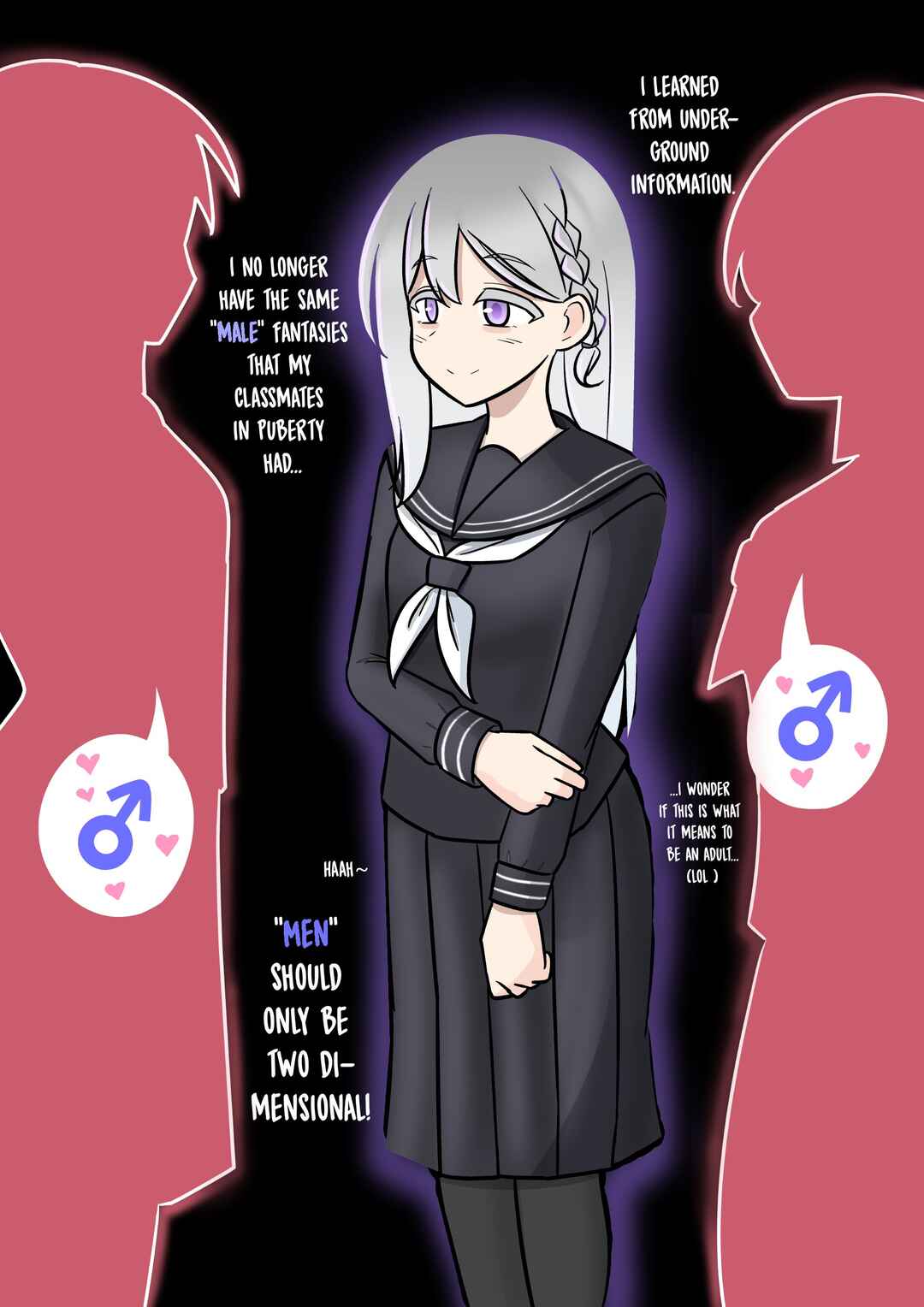 Danjo-hi 1:39 no Heikou Sekai wa Omoi no Hoka Futsuu (Fan Colored) Chapter 135 - Page 7
