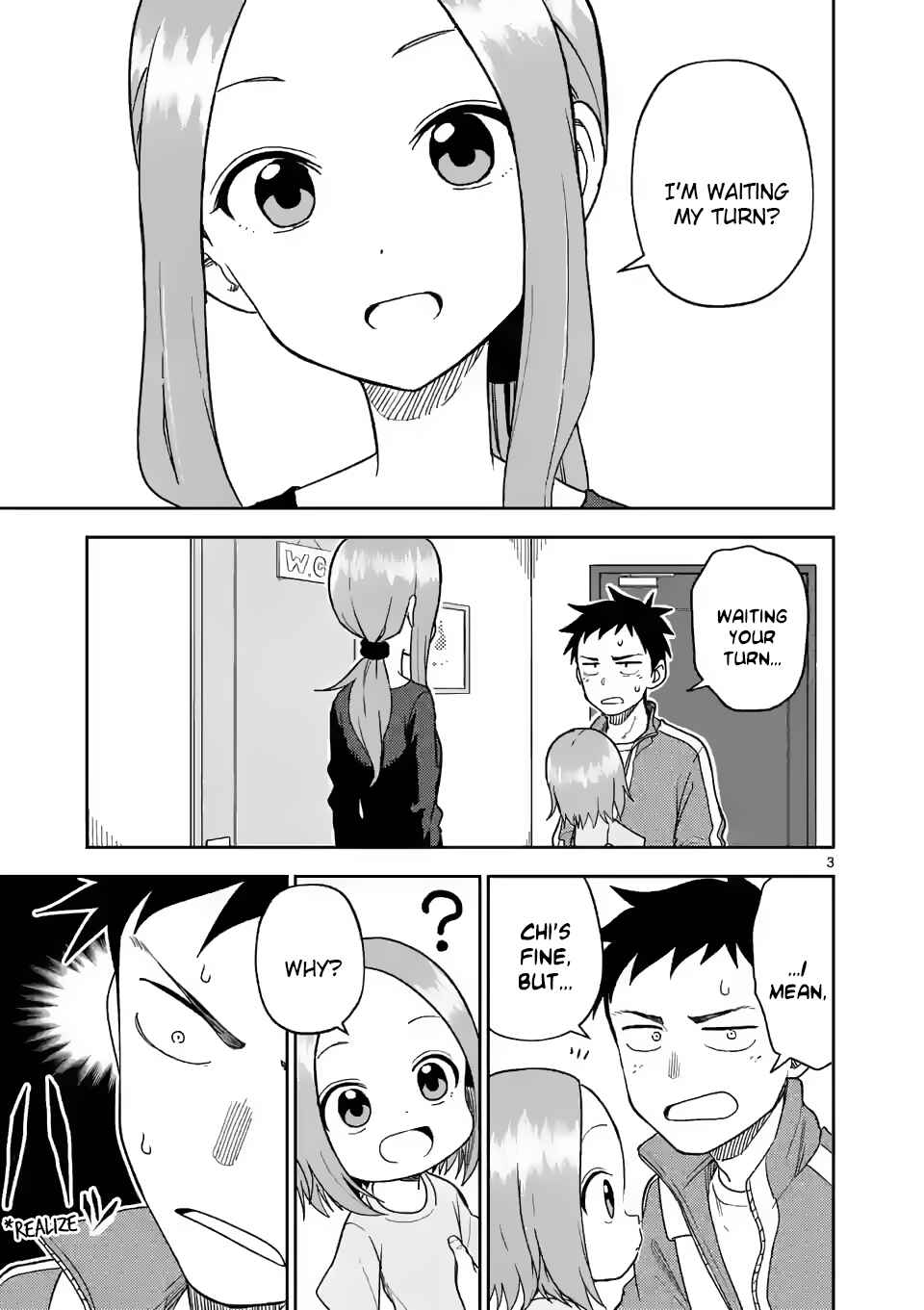 Karakai Jouzu no (Moto) Takagi-san Chapter 162 - Page 3