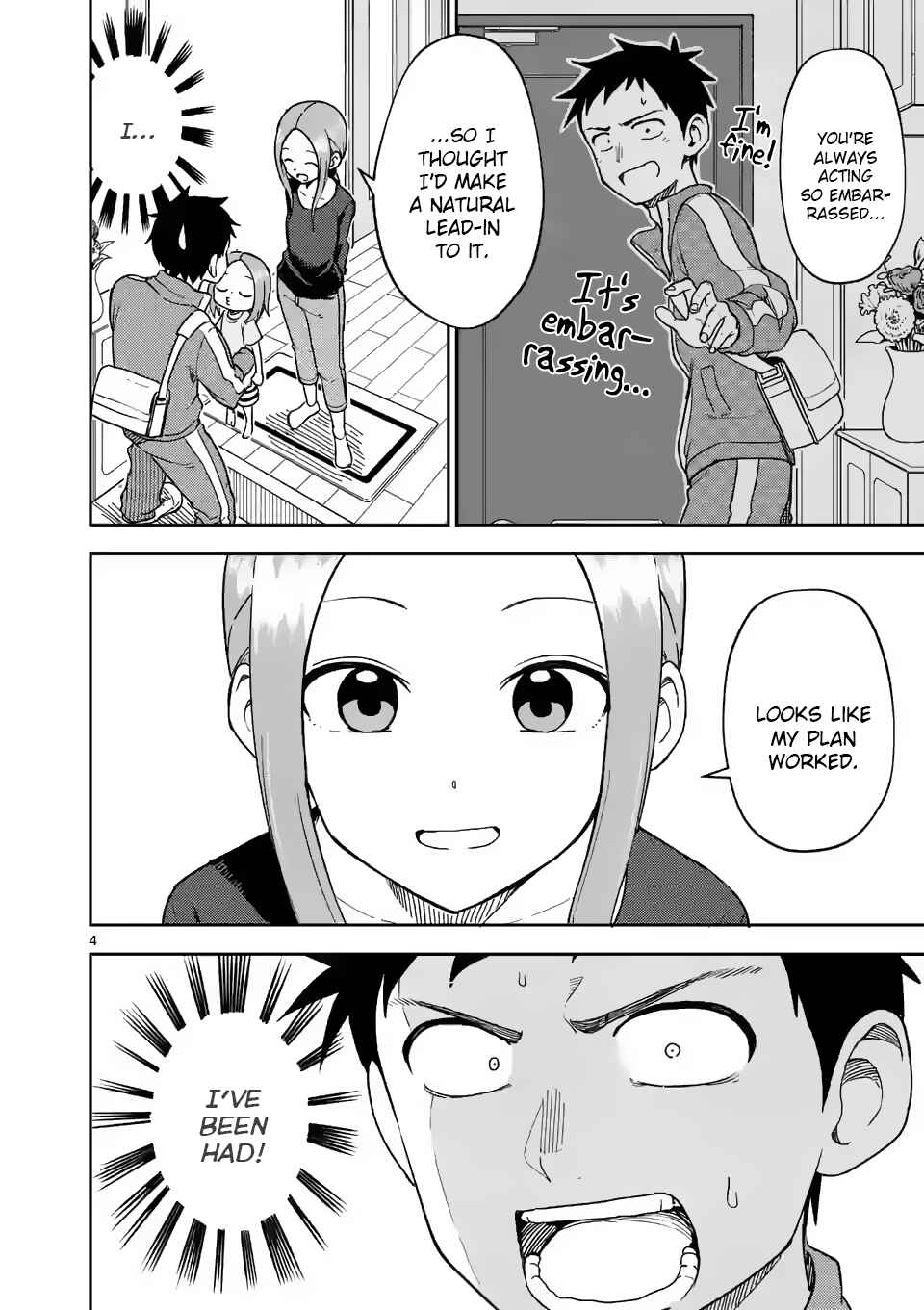 Karakai Jouzu no (Moto) Takagi-san Chapter 162 - Page 4