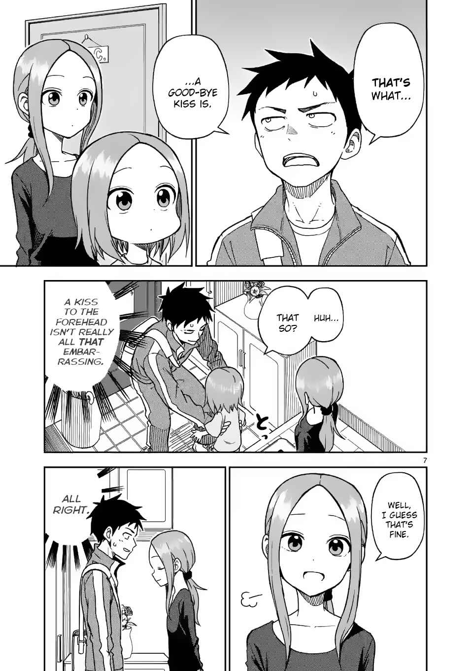 Karakai Jouzu no (Moto) Takagi-san Chapter 162 - Page 7