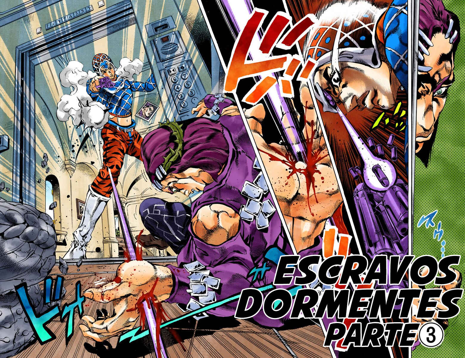 JoJo no Kimyou na Bouken: Part 5 - Ougon no Kaze Color-ban Chapter 153 - Page 2