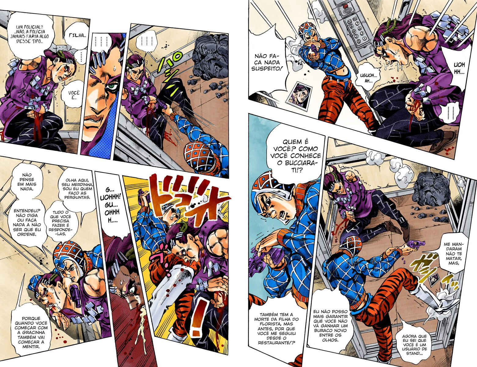 JoJo no Kimyou na Bouken: Part 5 - Ougon no Kaze Color-ban Chapter 153 - Page 3