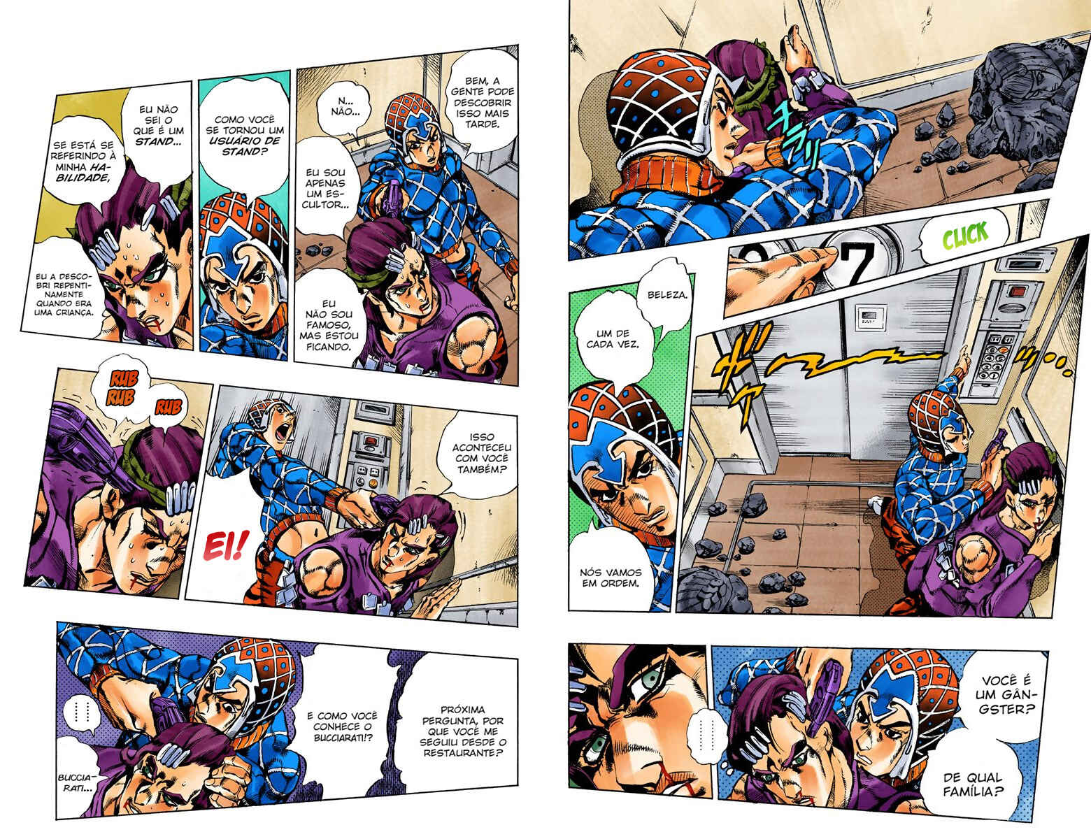 JoJo no Kimyou na Bouken: Part 5 - Ougon no Kaze Color-ban Chapter 153 - Page 4