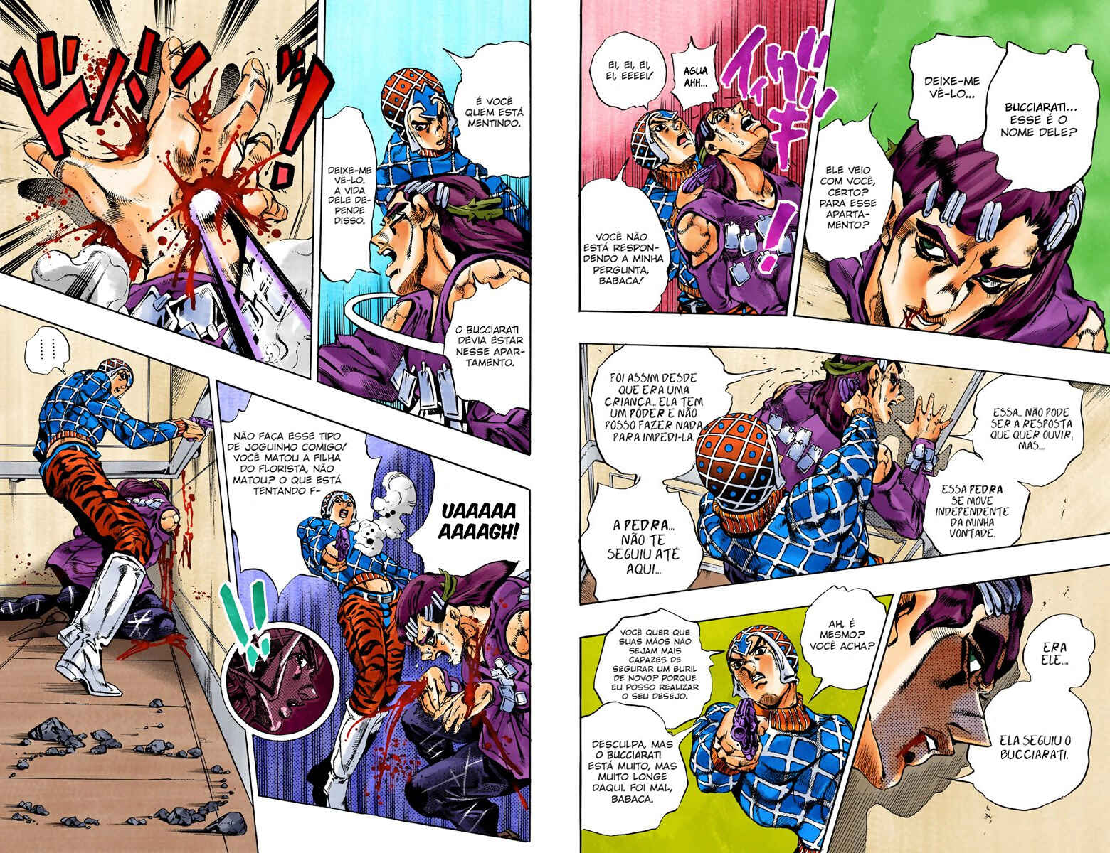 JoJo no Kimyou na Bouken: Part 5 - Ougon no Kaze Color-ban Chapter 153 - Page 5