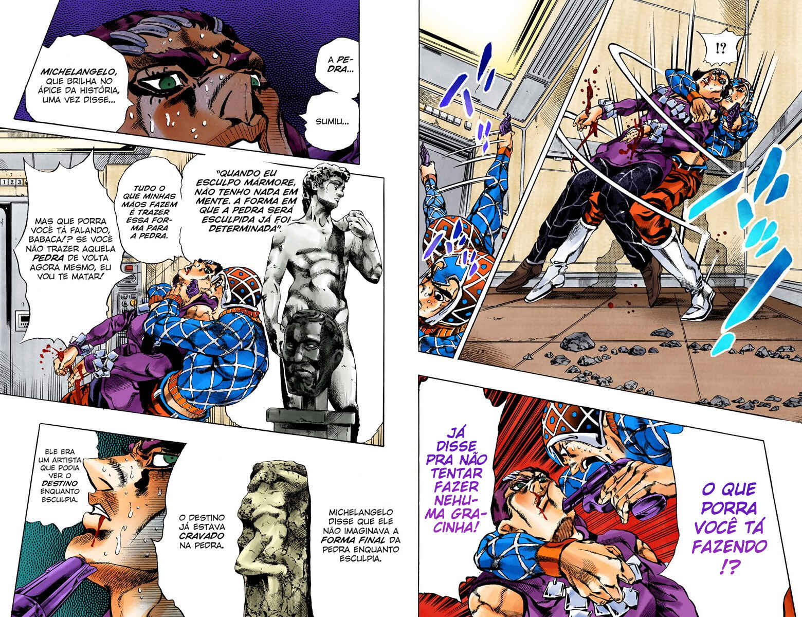 JoJo no Kimyou na Bouken: Part 5 - Ougon no Kaze Color-ban Chapter 153 - Page 6