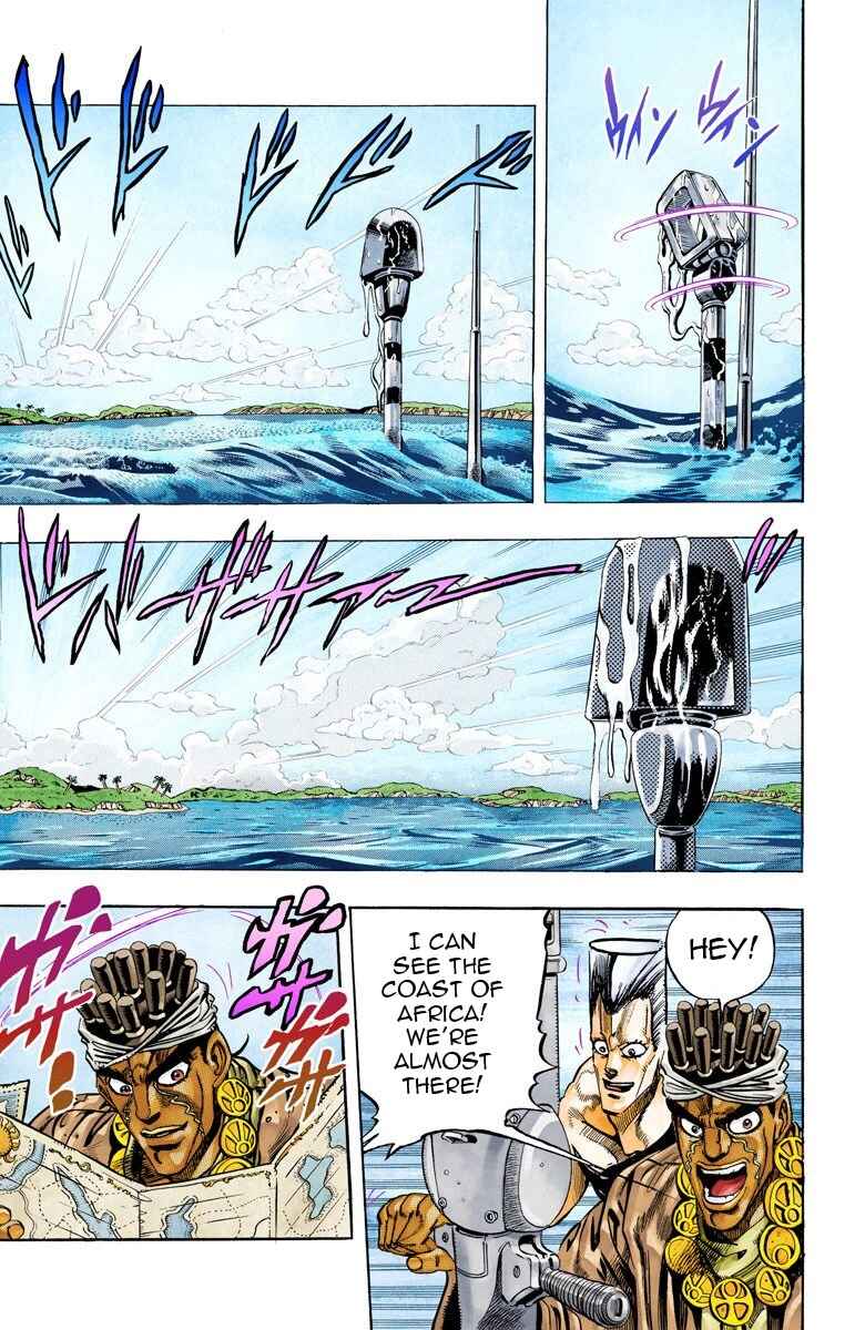 JoJo no Kimyou na Bouken: Part 3 - Stardust Crusaders Color-ban Chapter 66 - Page 12