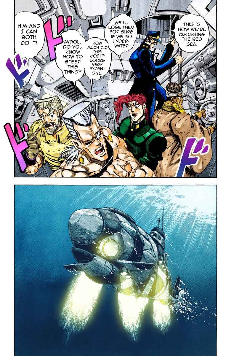 JoJo no Kimyou na Bouken: Part 3 - Stardust Crusaders Color-ban Chapter 66 - Page 9