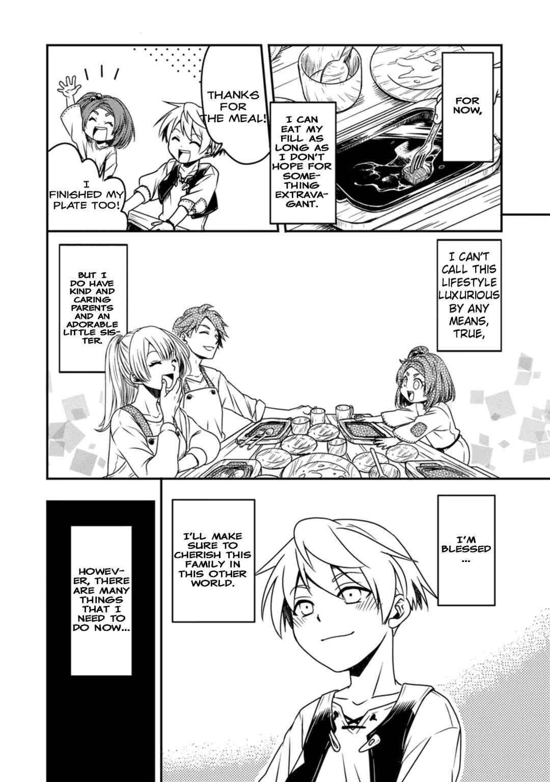 Tensei Shitara Heimin deshita. ~Seikatsu Suijun ni Taerarenai no de Kizoku wo Mezashimasu~ Chapter 1 - Page 35