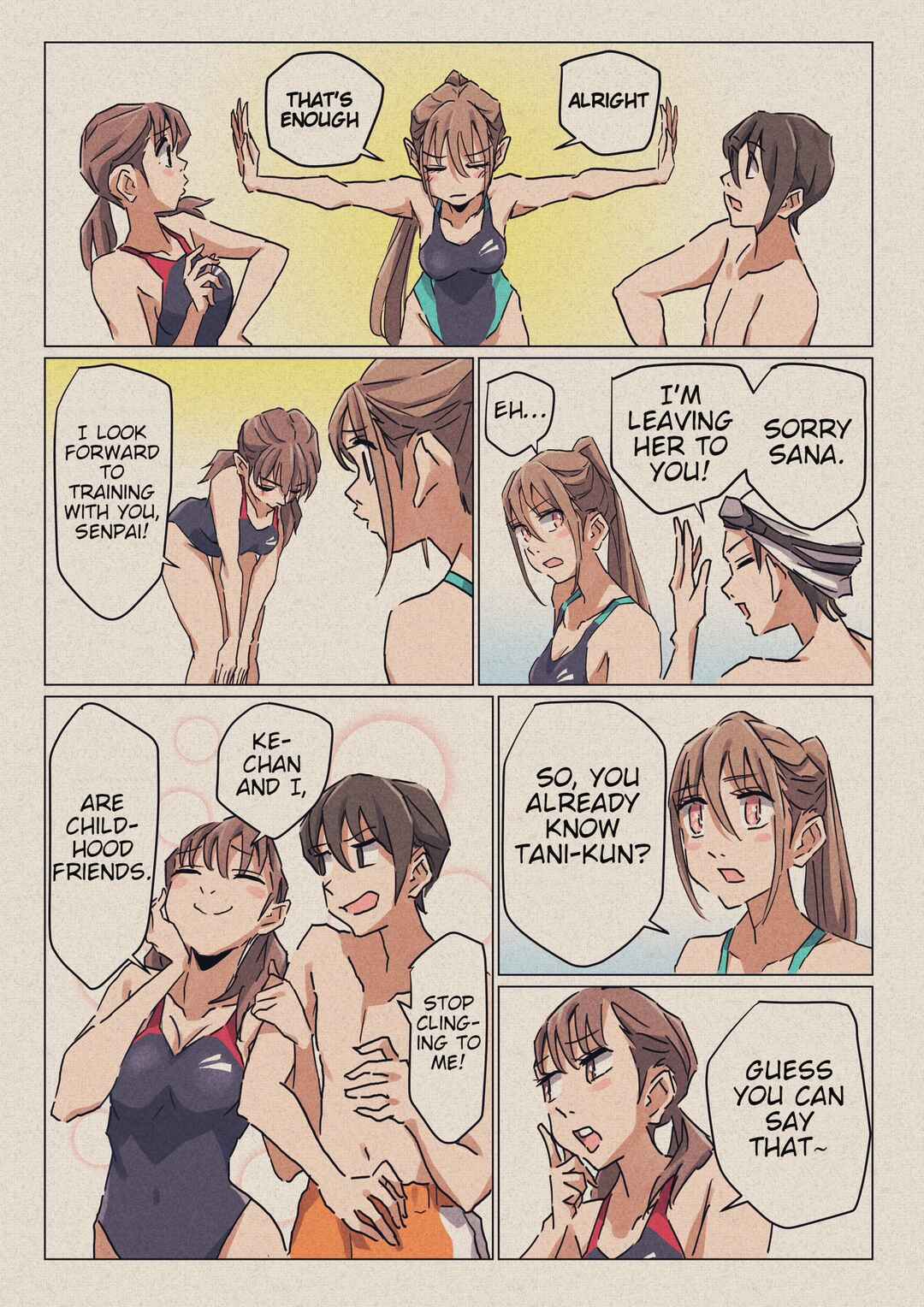 Suieibu no Kininaru Senpai no Onnanoko Manga Chapter 5 - Page 2