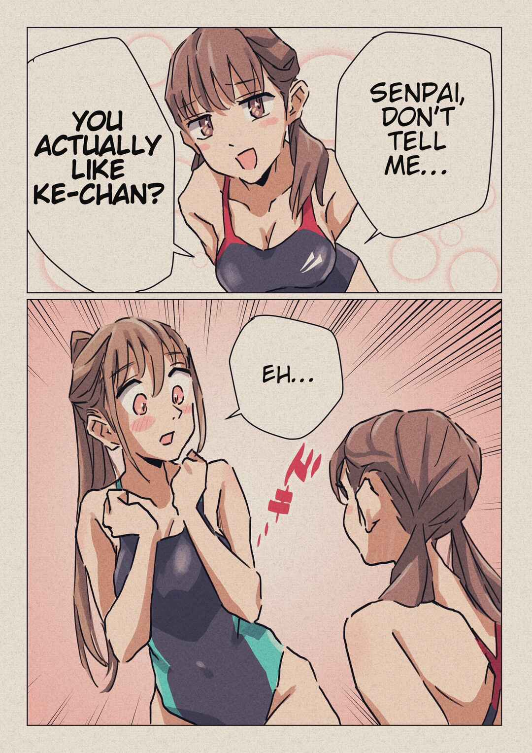 Suieibu no Kininaru Senpai no Onnanoko Manga Chapter 5 - Page 4