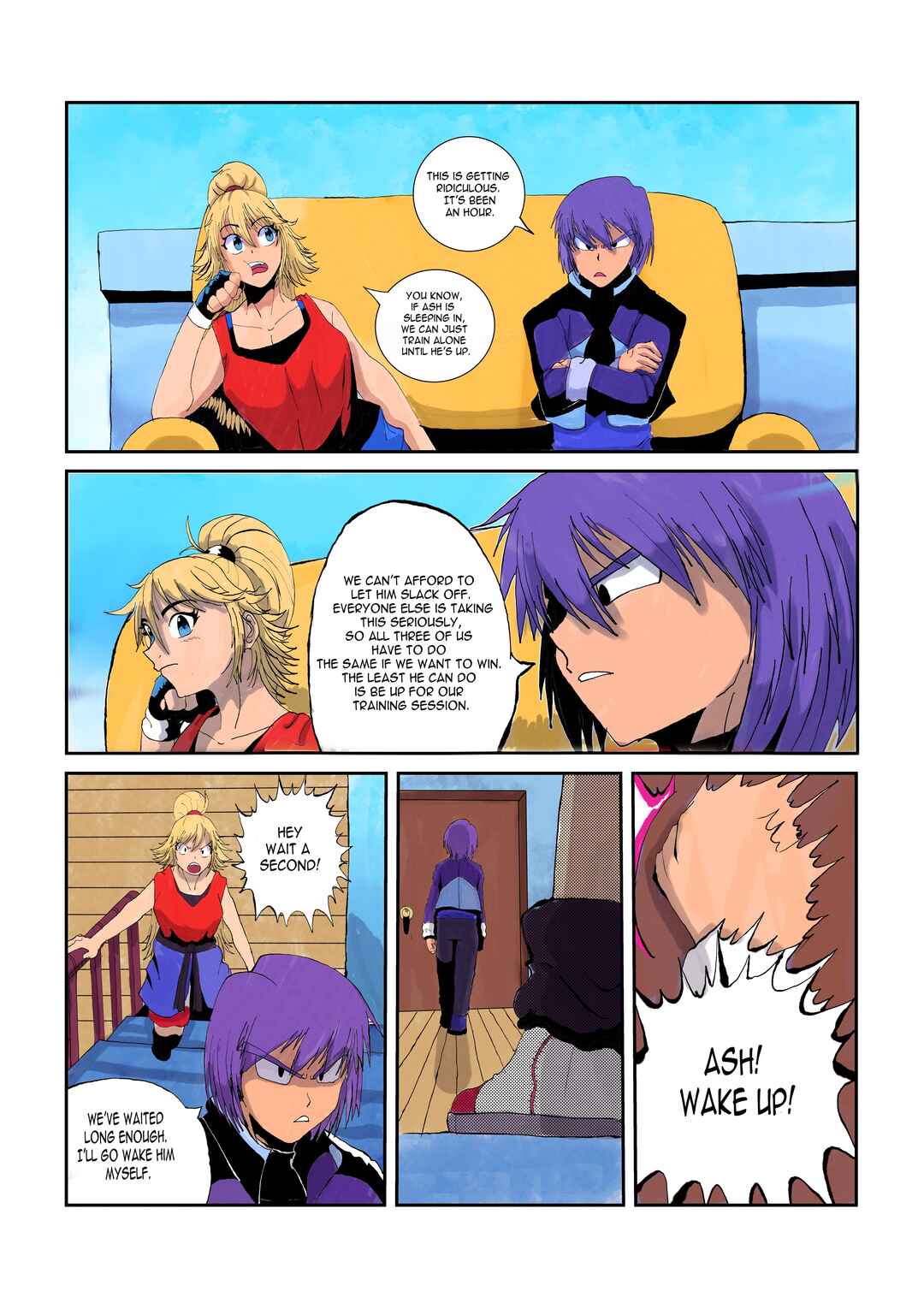 Team reassessment (Pokemon FanComic OneShot) Chapter ? - Page 1