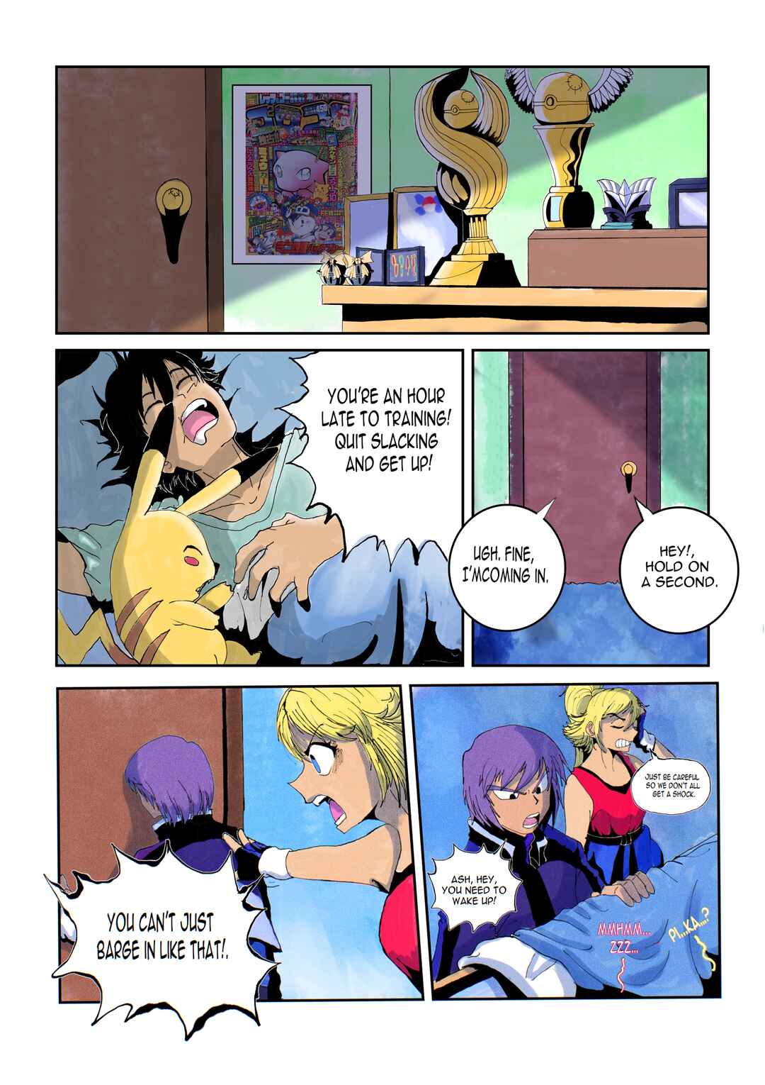 Team reassessment (Pokemon FanComic OneShot) Chapter ? - Page 2