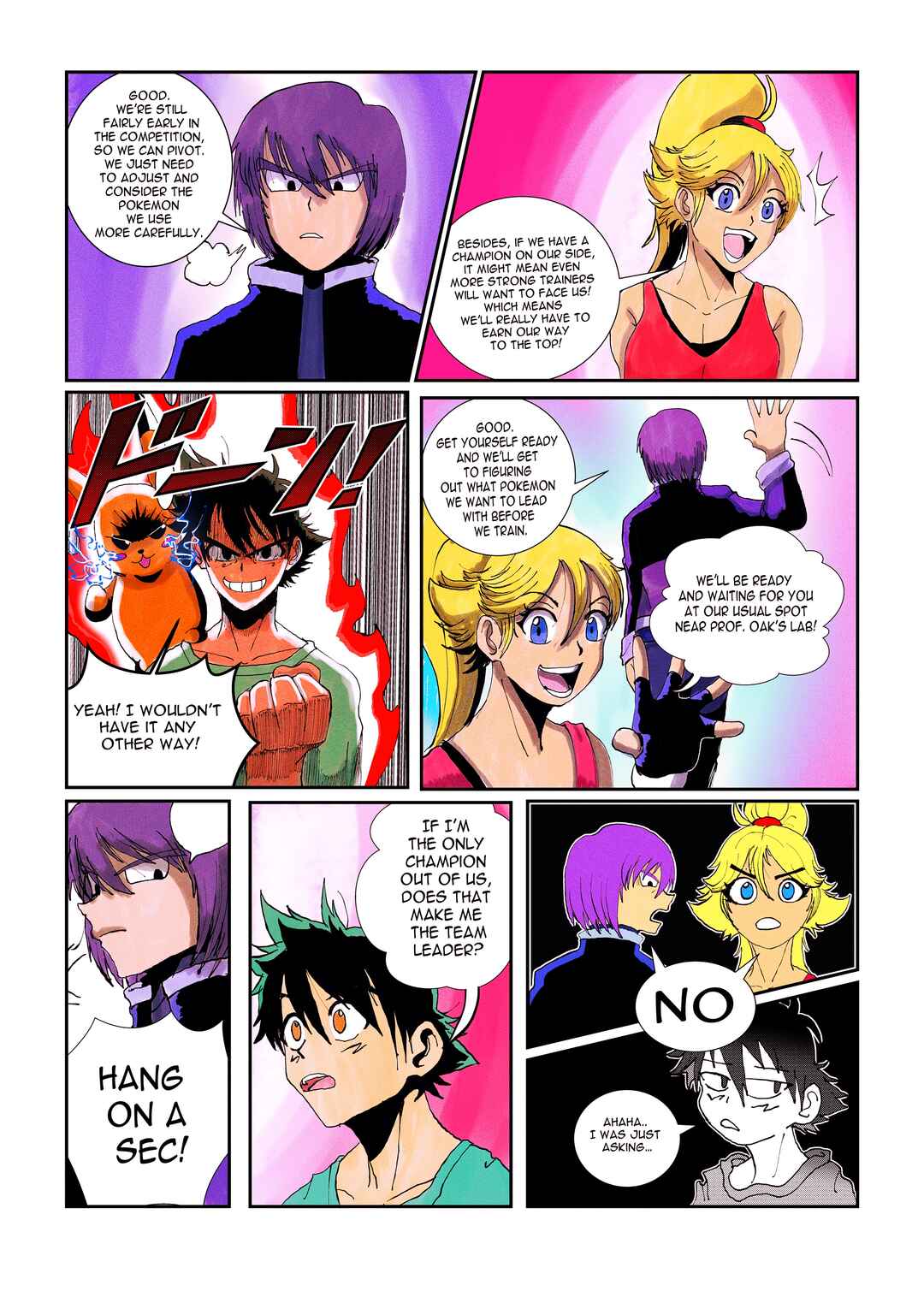 Team reassessment (Pokemon FanComic OneShot) Chapter ? - Page 8