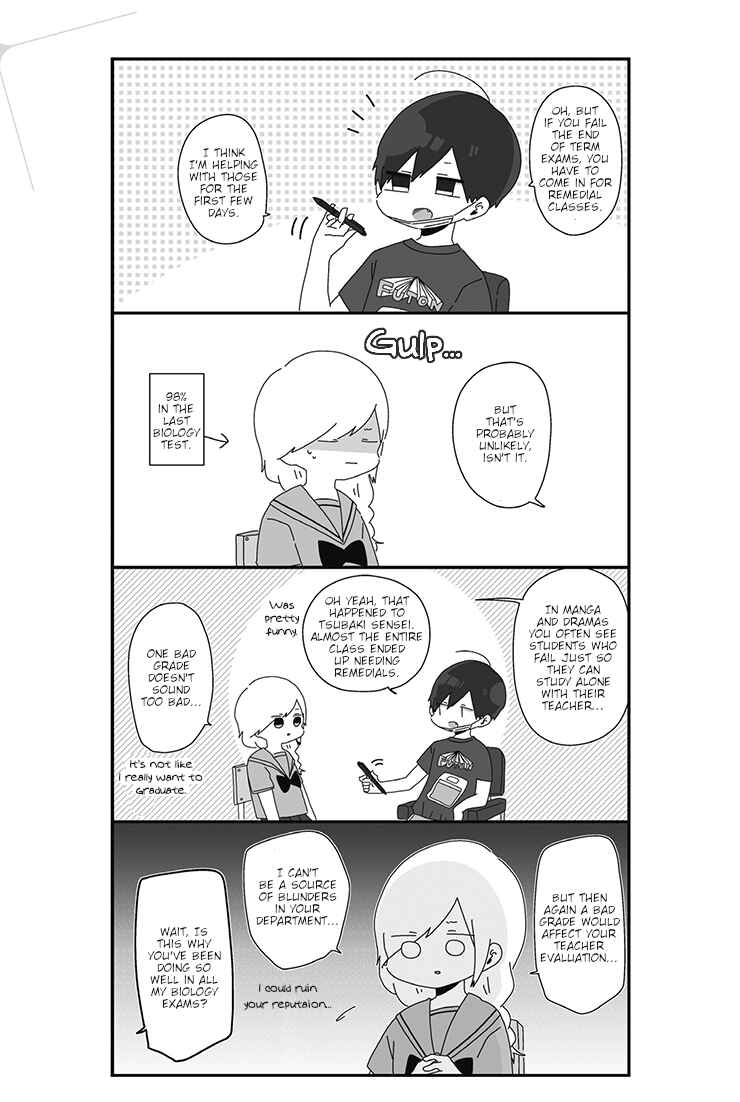 Homura-sensei Is Probably Unpopular Chapter 12 - Page 3