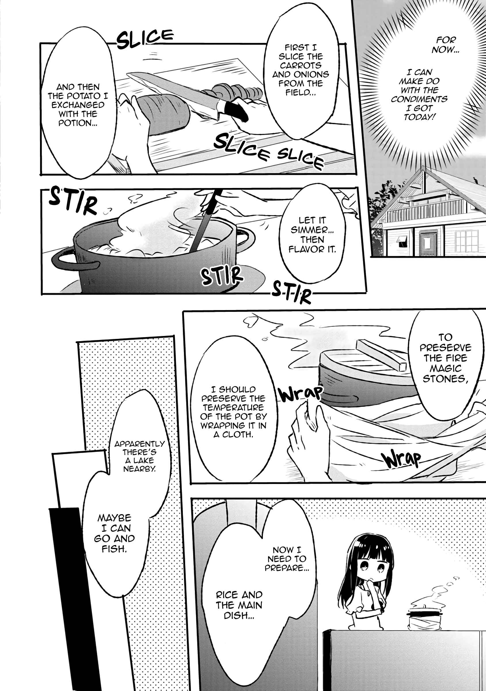 Hazure Potion ga Shouyu datta no de Ryouri suru koto ni shimashita Chapter 3 - Page 14