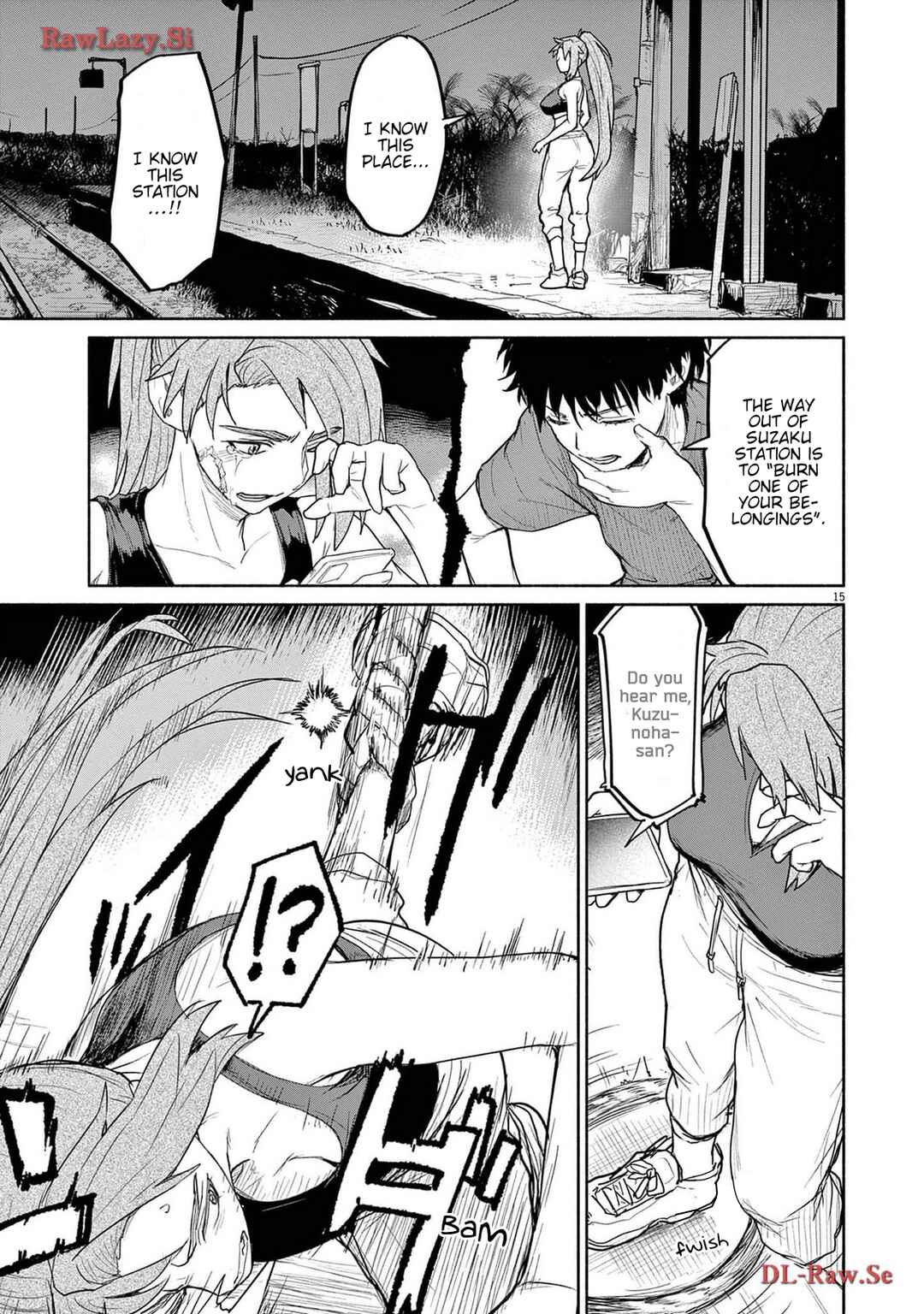 Kaii to Otome to Kamikakushi Chapter 67 - Page 15
